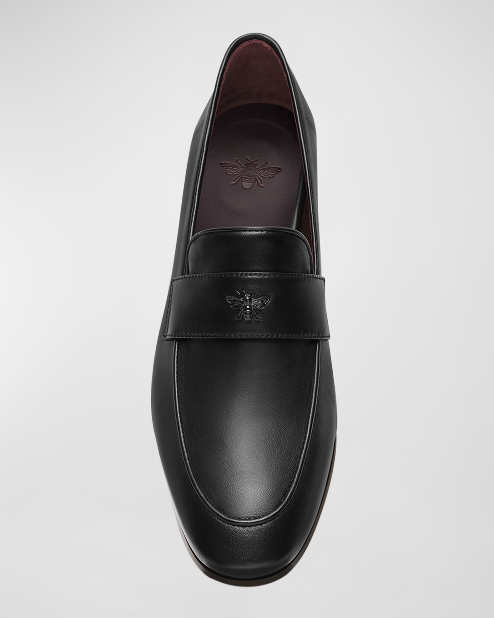 Leather Flat Loafers