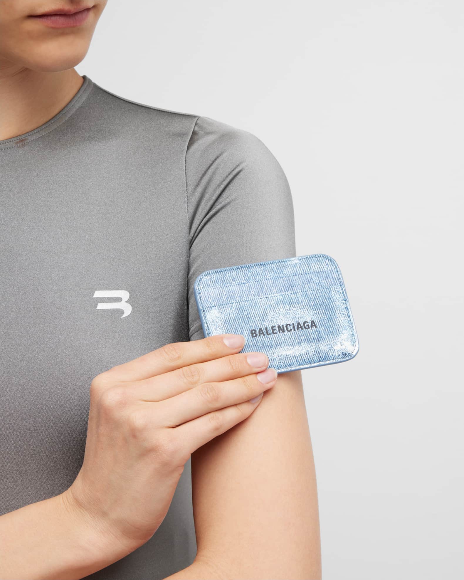 25SS new/BALENCIAGA プリントレザーカードホルダー CardHolder Balenciaga Card Holder | eBay