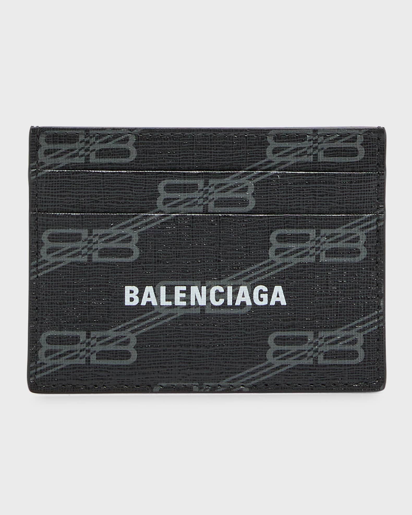 Men's Signature Card Holder BB Monogram Coated Canvas 0