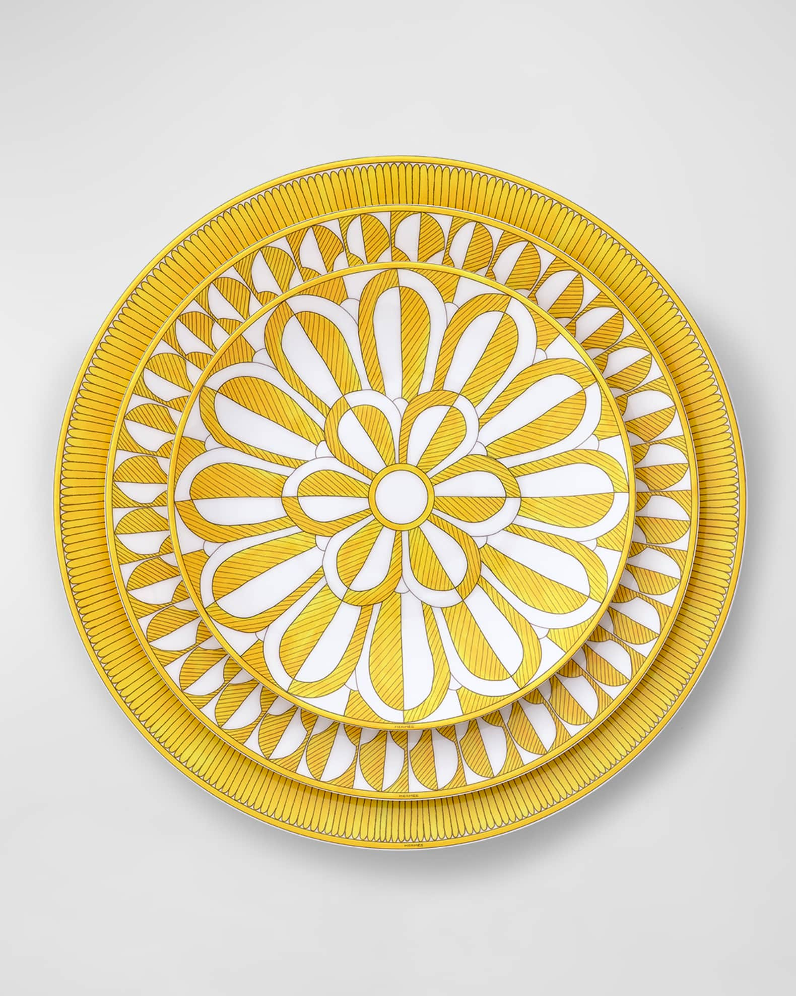 Soleil d'Hermès dinner plate