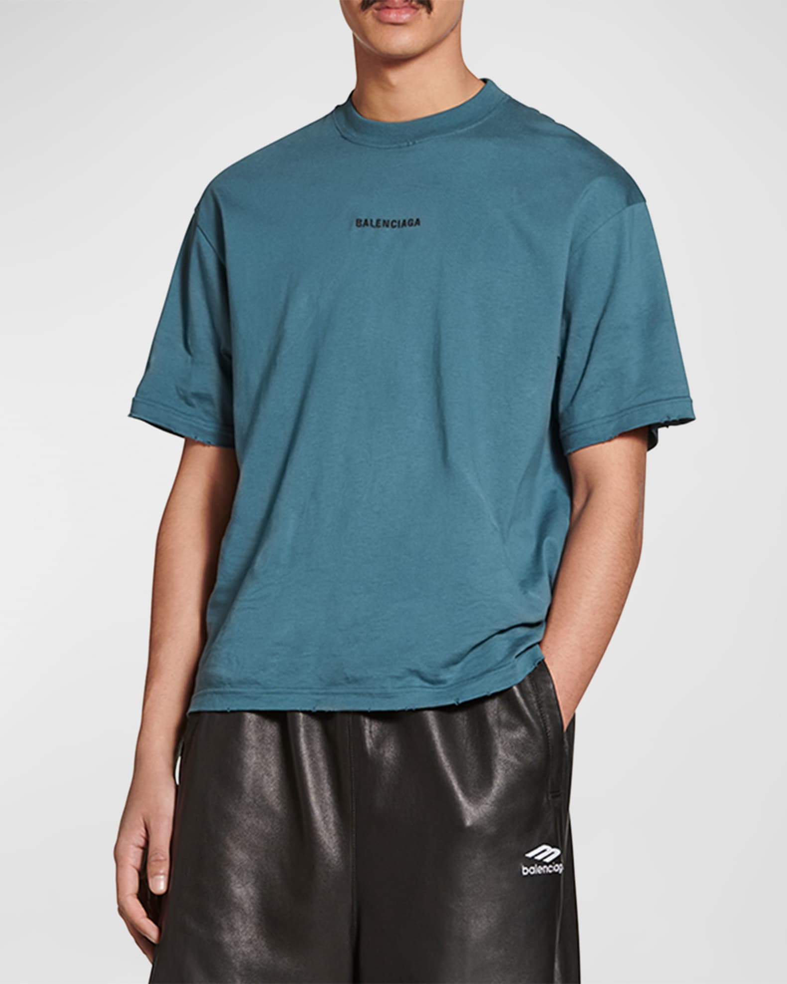 balenciaga back t shirt medium fit