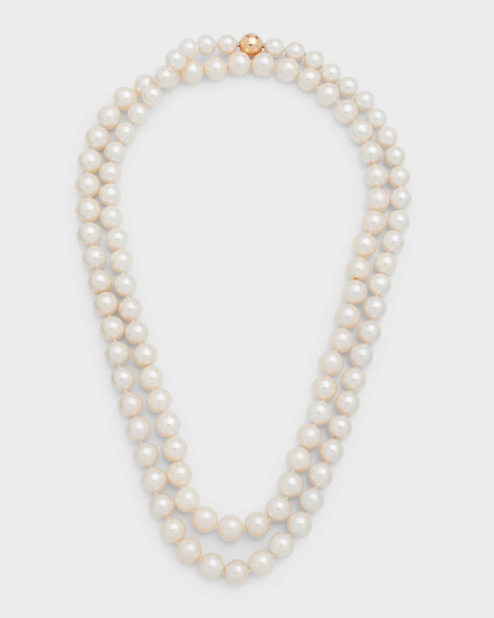 Freshwater Pearl Necklace, 10-12mm 0