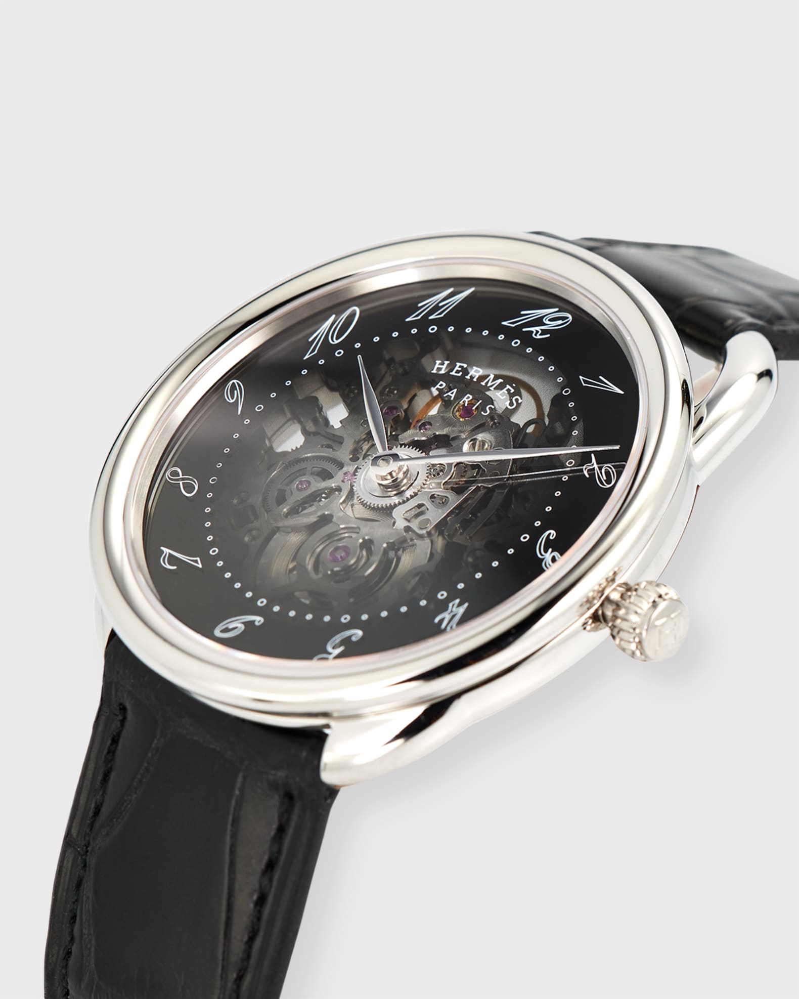 Hermes Arceau Squelette Watch 40 mm Neiman Marcus