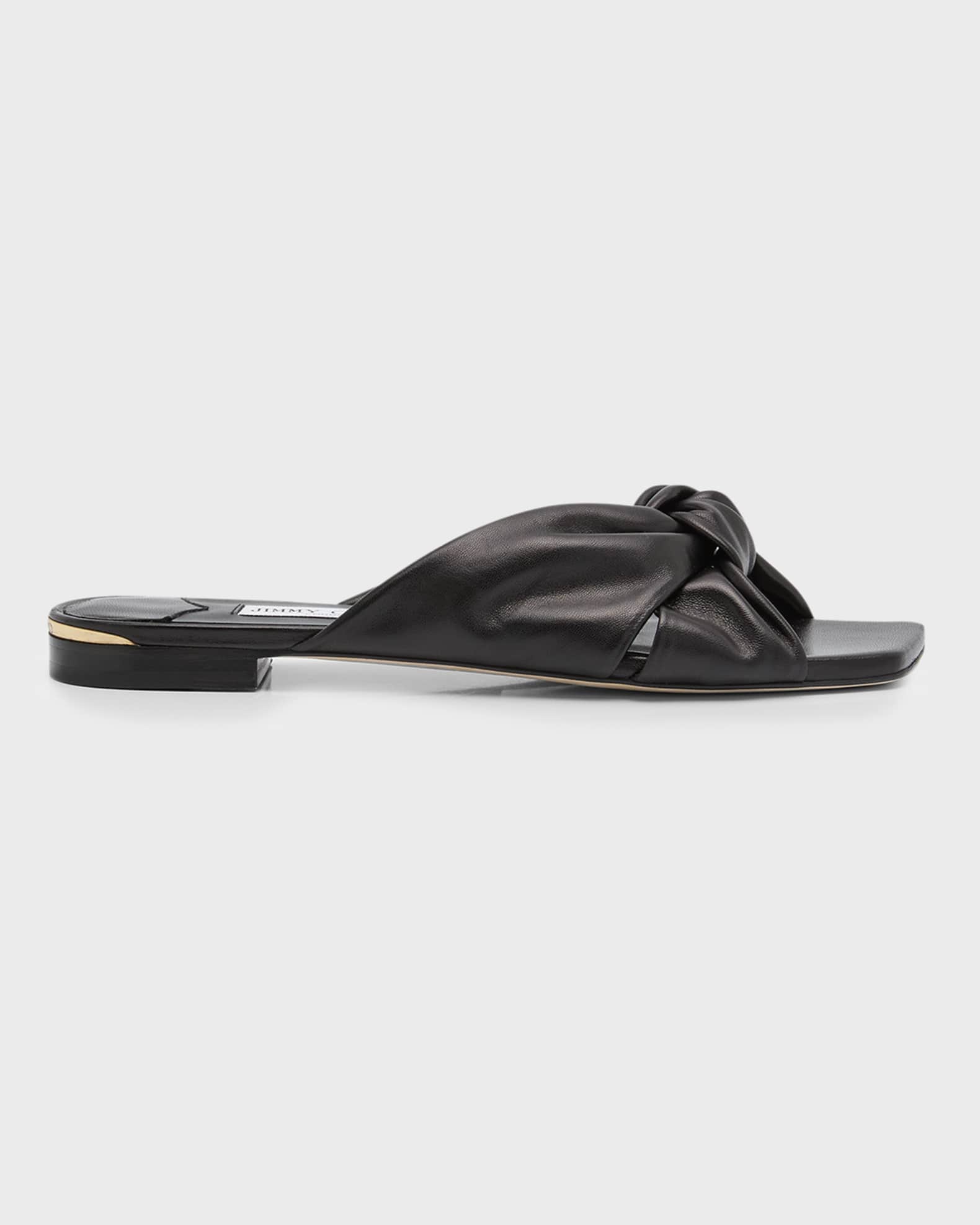 Avenue Crisscross Flat Slide Sandals