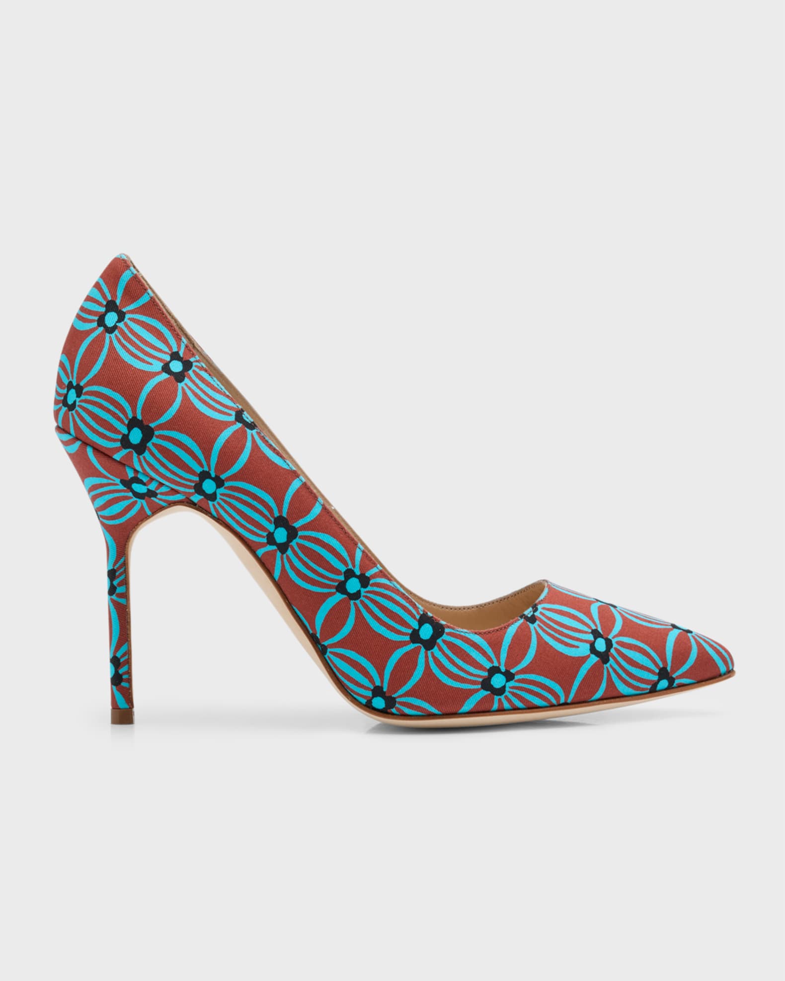 Manolo blahnik bb 105mm suede pump clearance