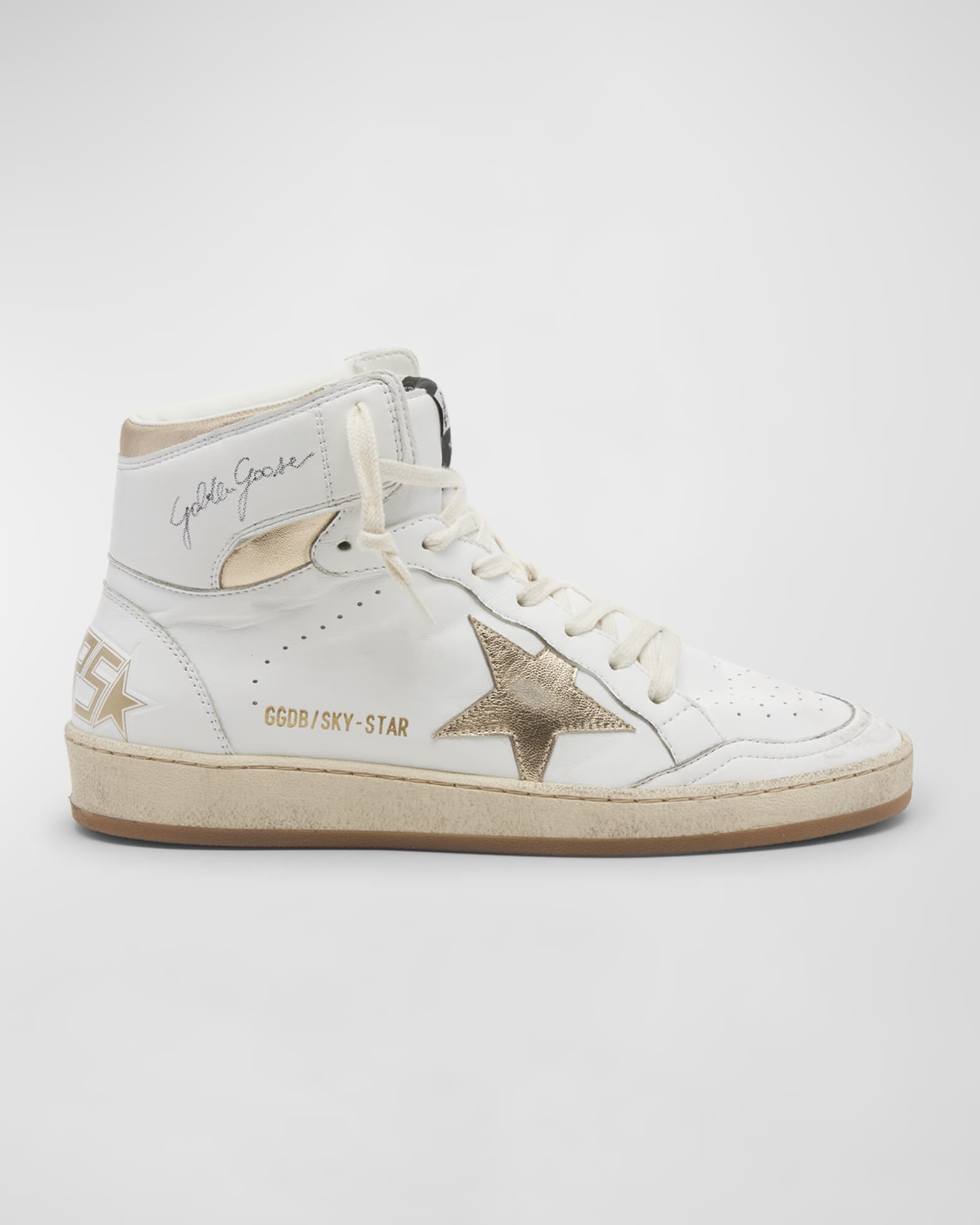 Golden Goose Star High-Top Sneakers | Neiman Marcus