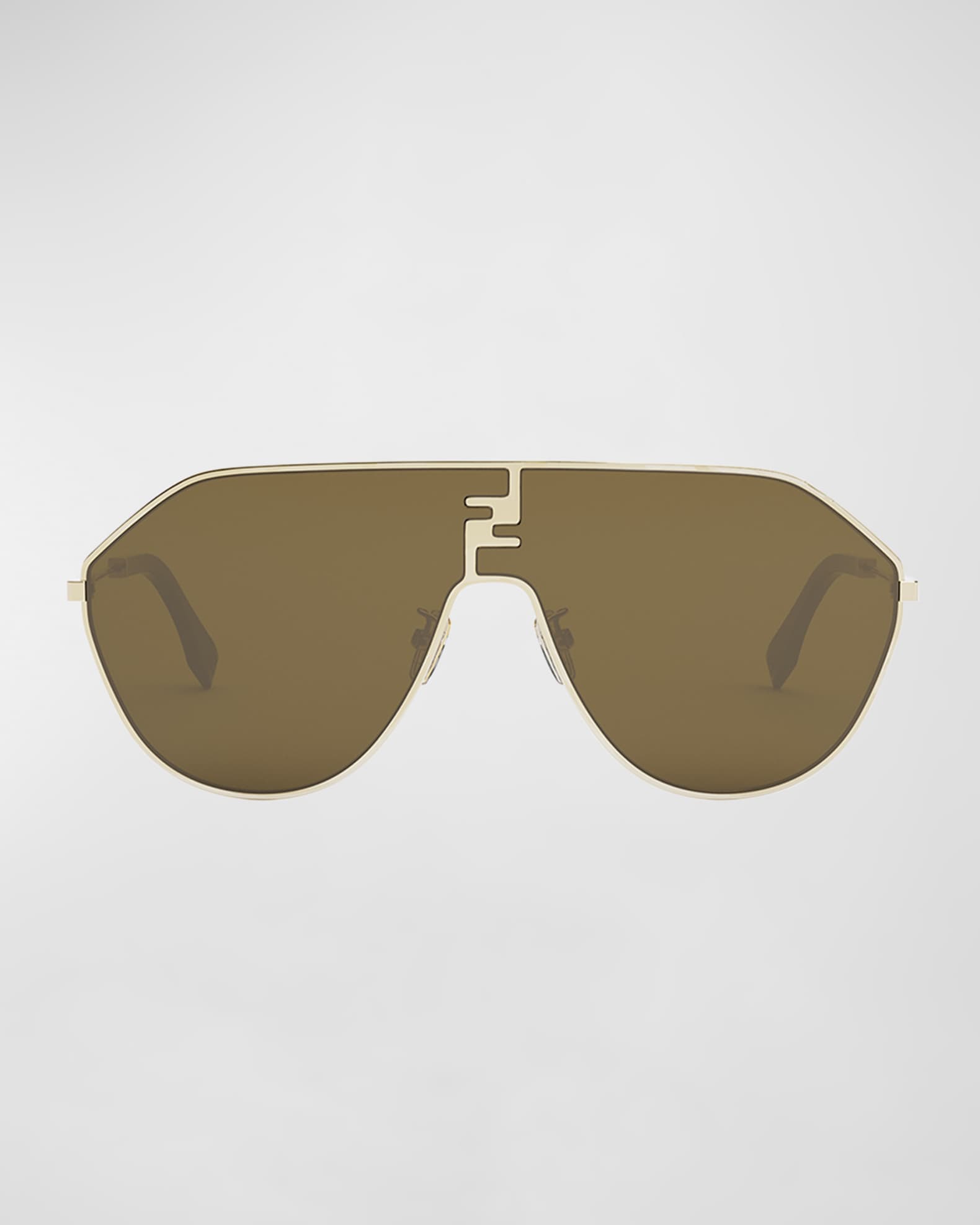 Fendi men's ff shield sunglasses sales