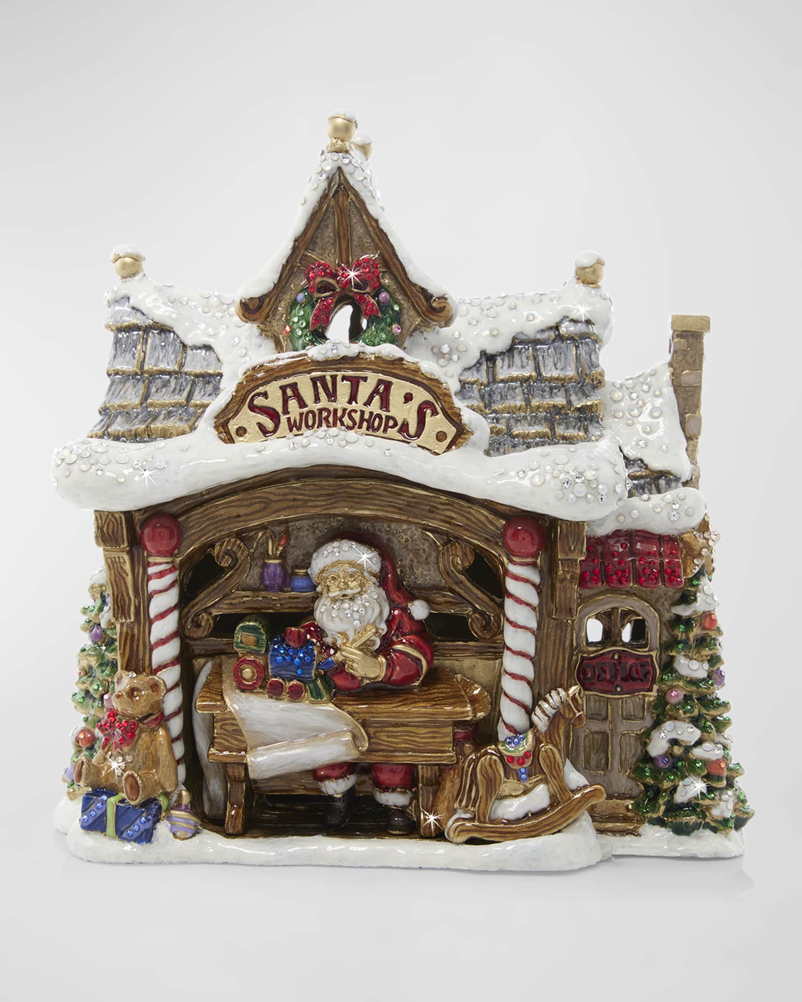 Jay Musical Christmas Figurine Box  0