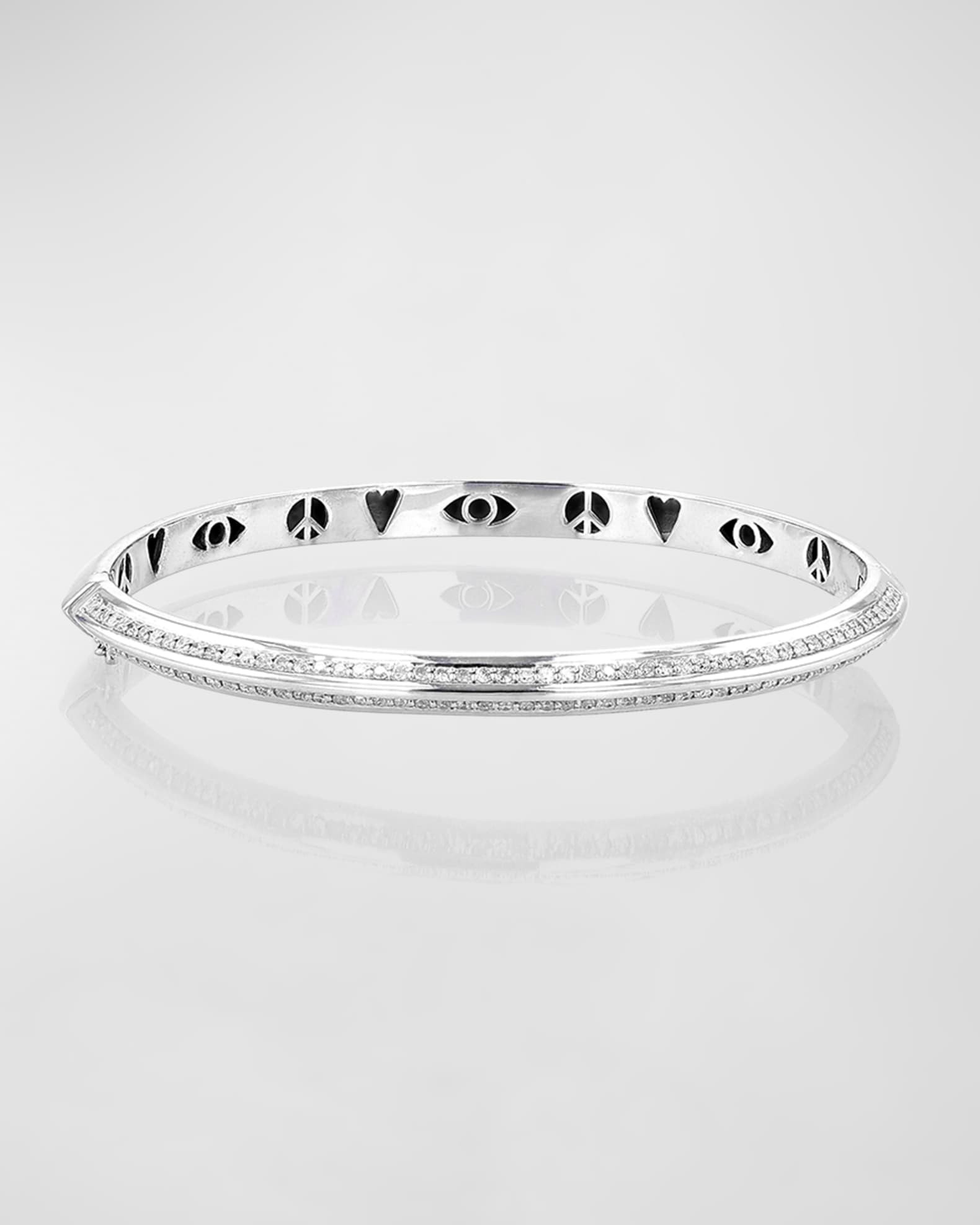 Knife Edge Hinge Icon Bracelet 0