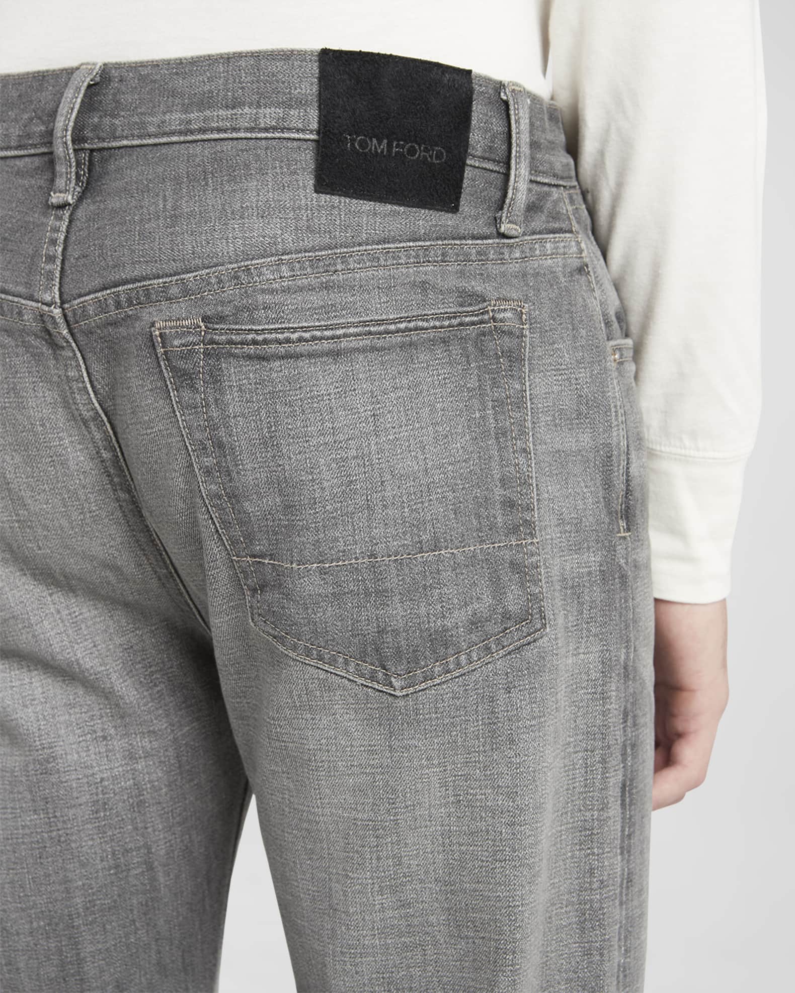 TOM FORD Men's Selvedge Denim Jeans | Neiman Marcus