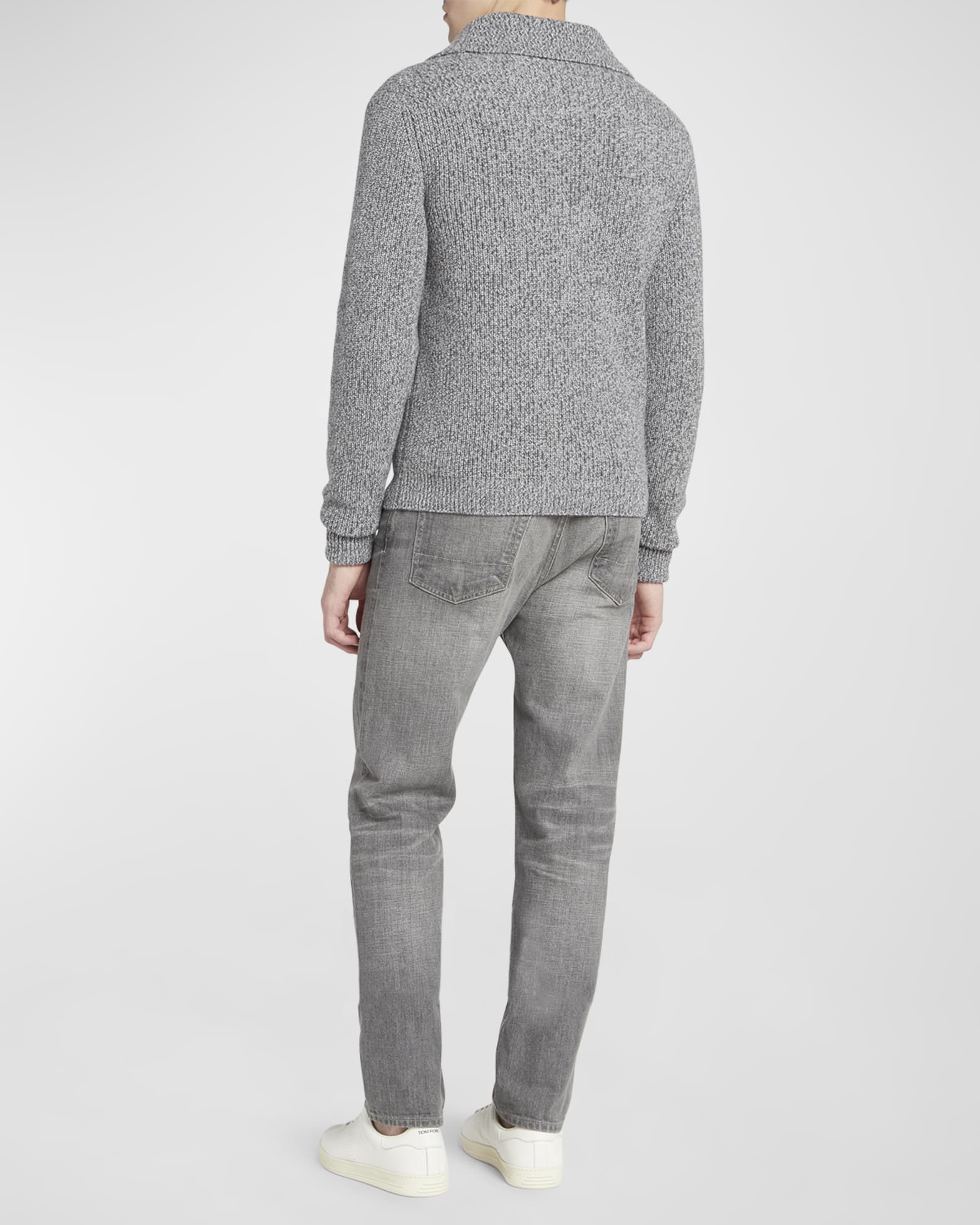 TOM FORD Men s Cashmere Shawl Collar Cardigan Sweater Neiman Marcus