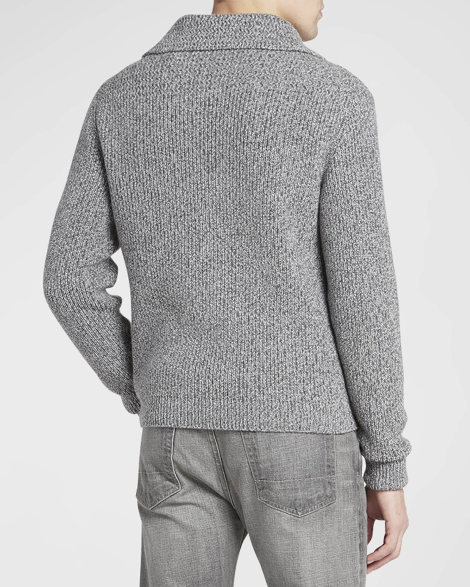 TOM FORD Men's Cashmere Shawl Collar Cardigan Sweater Neiman Marcus