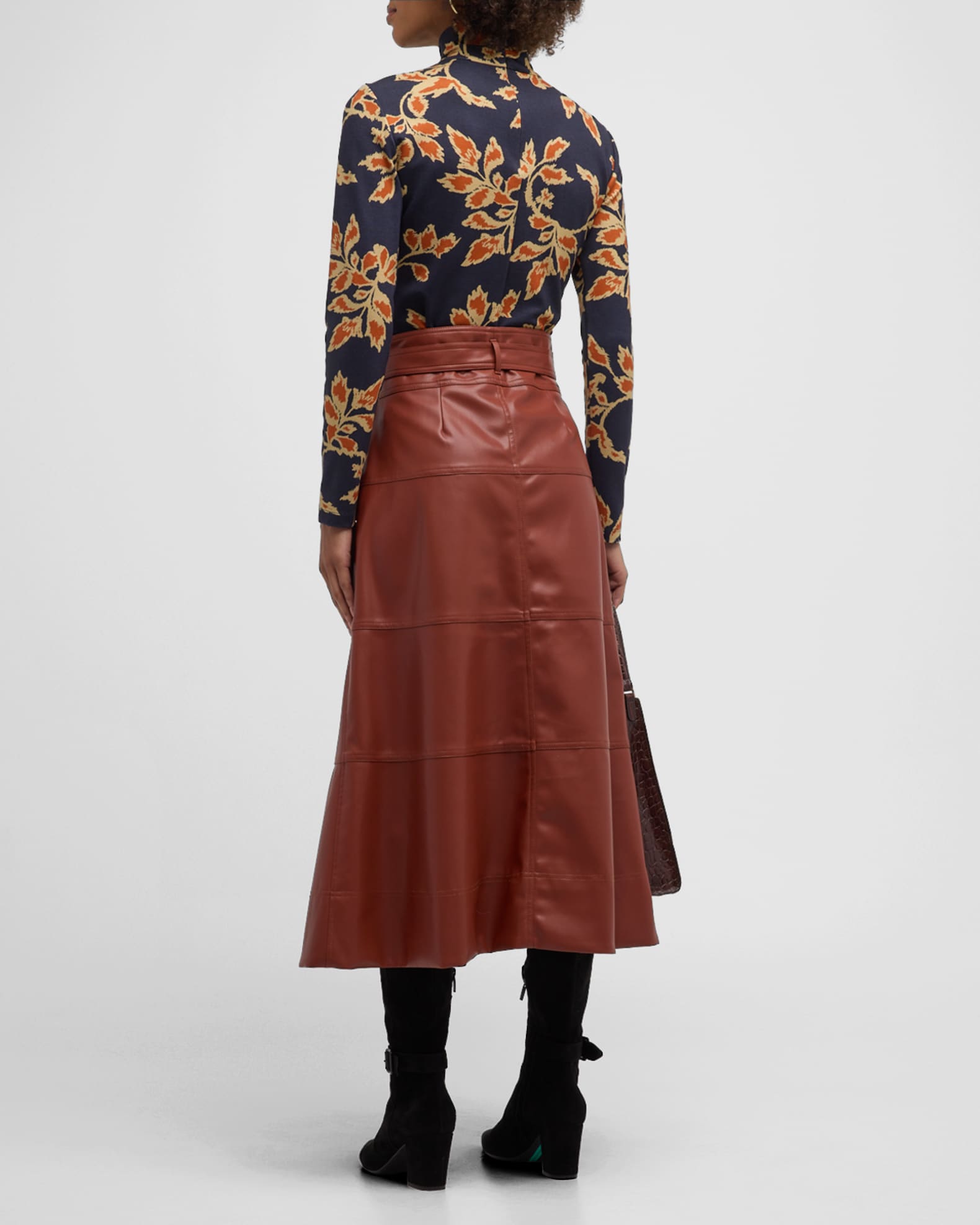 Skirt Midi By Hudson In Black, Size:0