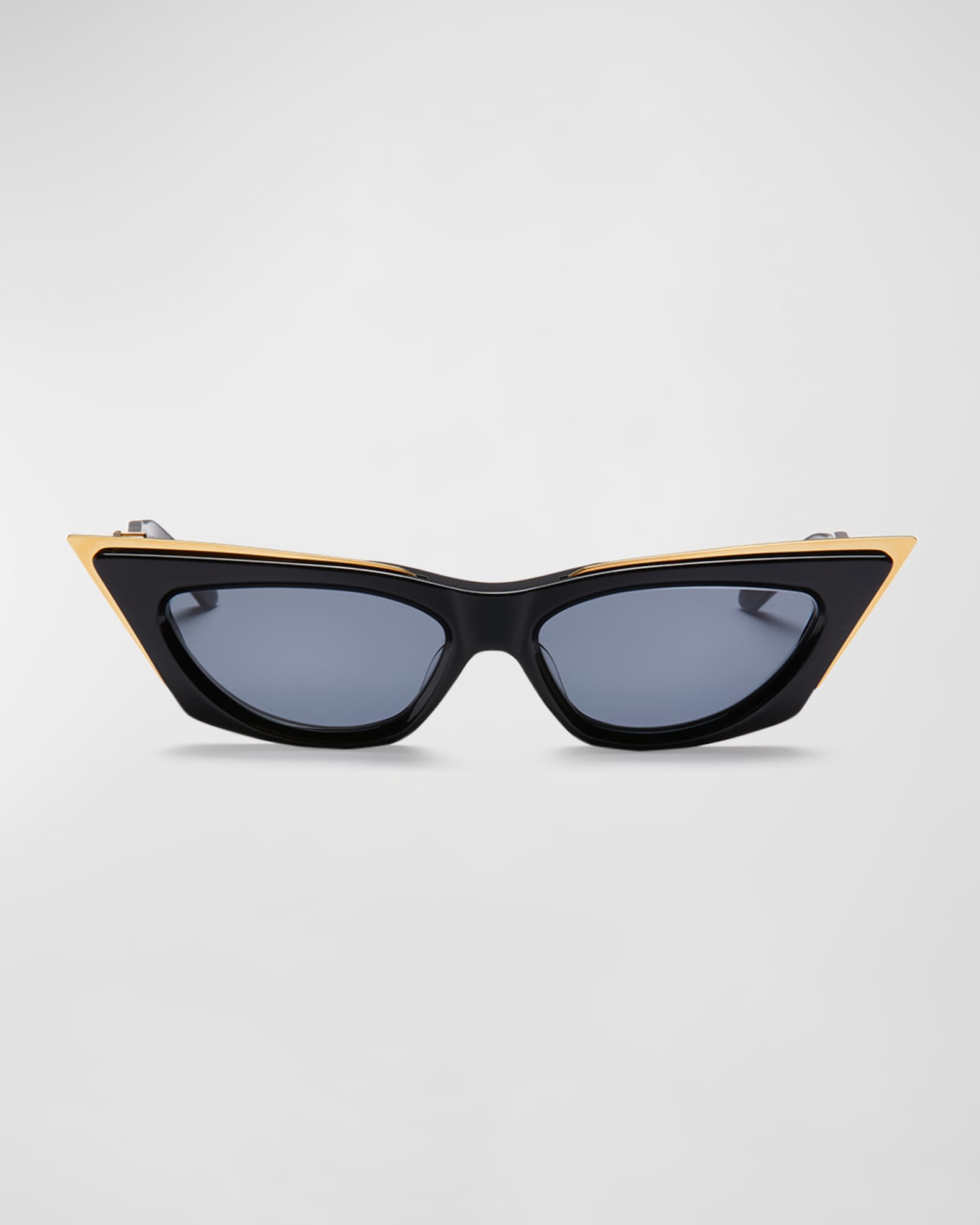 V-Goldcut I Cat-Eye Acetate & Titanium Sunglasses  1