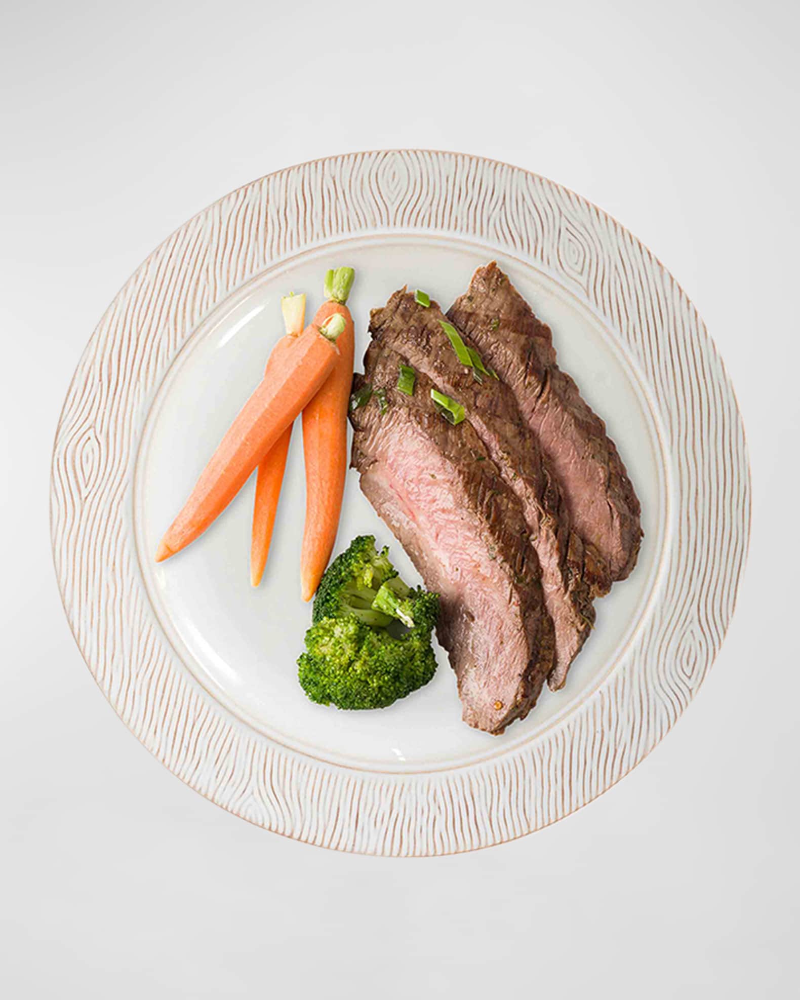 Blenheim Oak Whitewash Dinner Plate  1