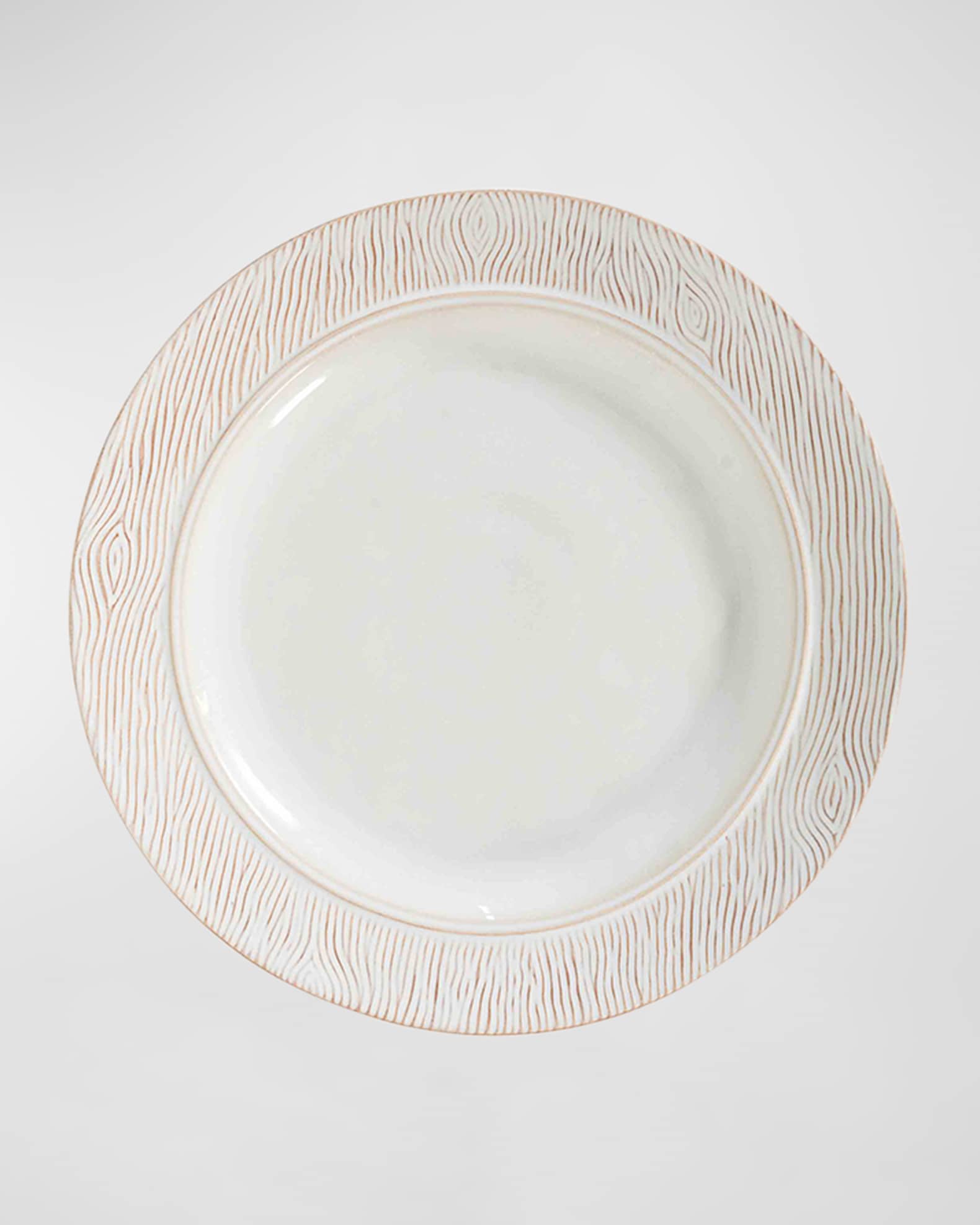 Blenheim Oak Whitewash Dinner Plate  0