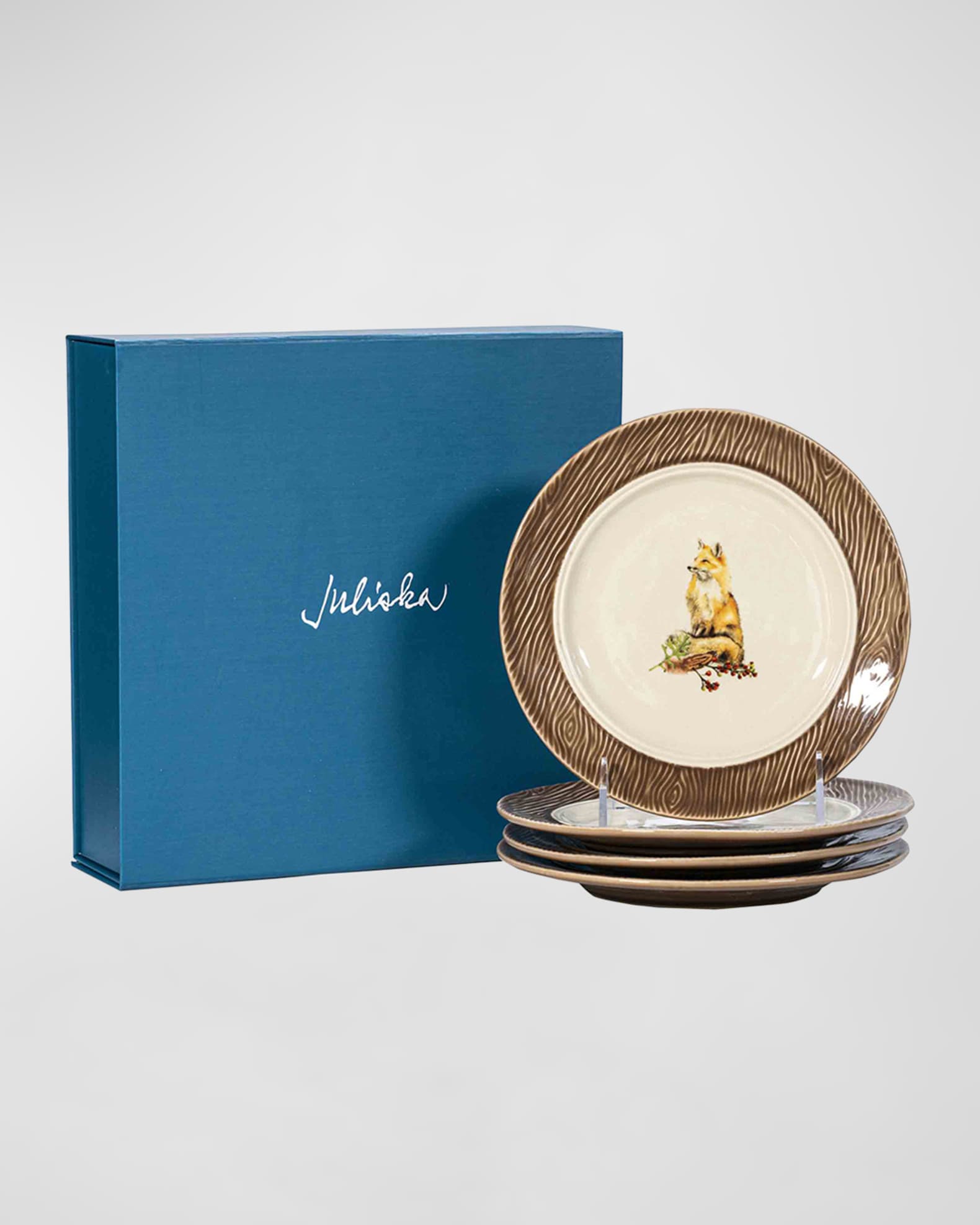 Forest Walk Assorted Animal Cocktail Plates 1