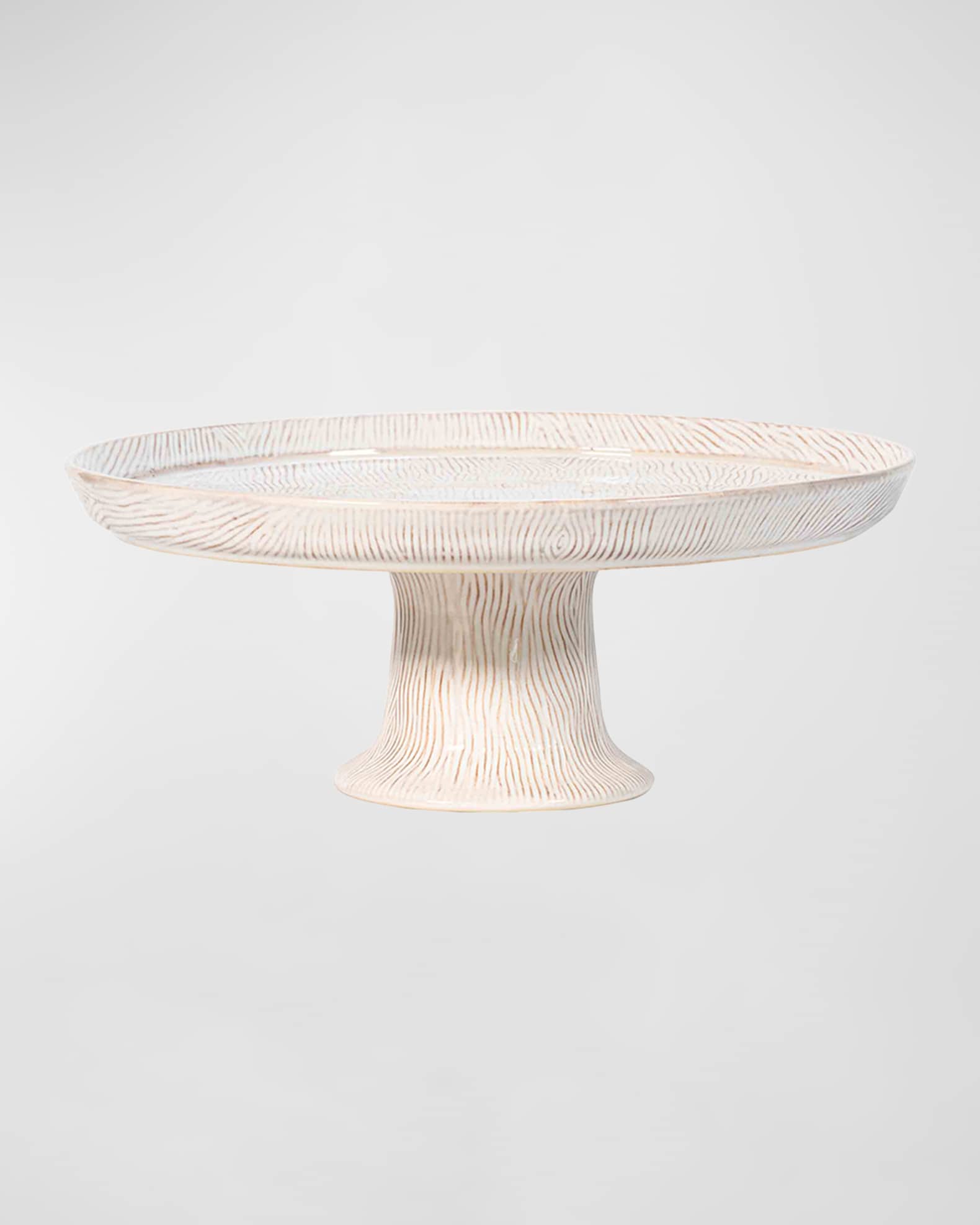 Blenheim Oak Whitewash Cake Pedestal 0