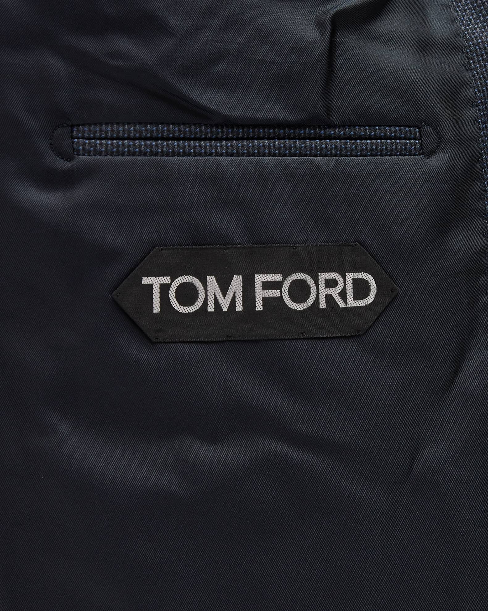 TOM FORD Men's Shelton Micro-Hopsack Suit | Neiman Marcus