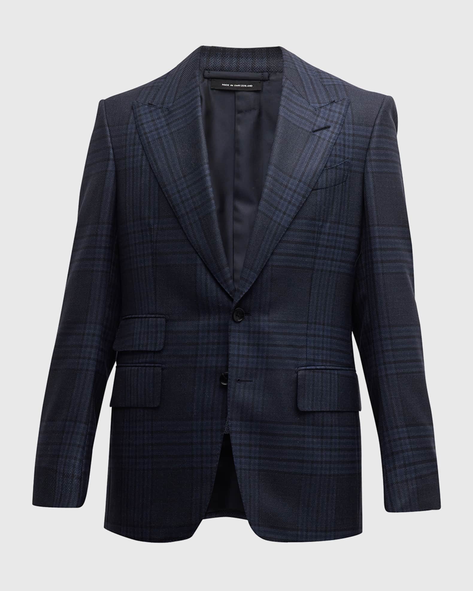Men s Shelton Grand Check Dinner Jacket