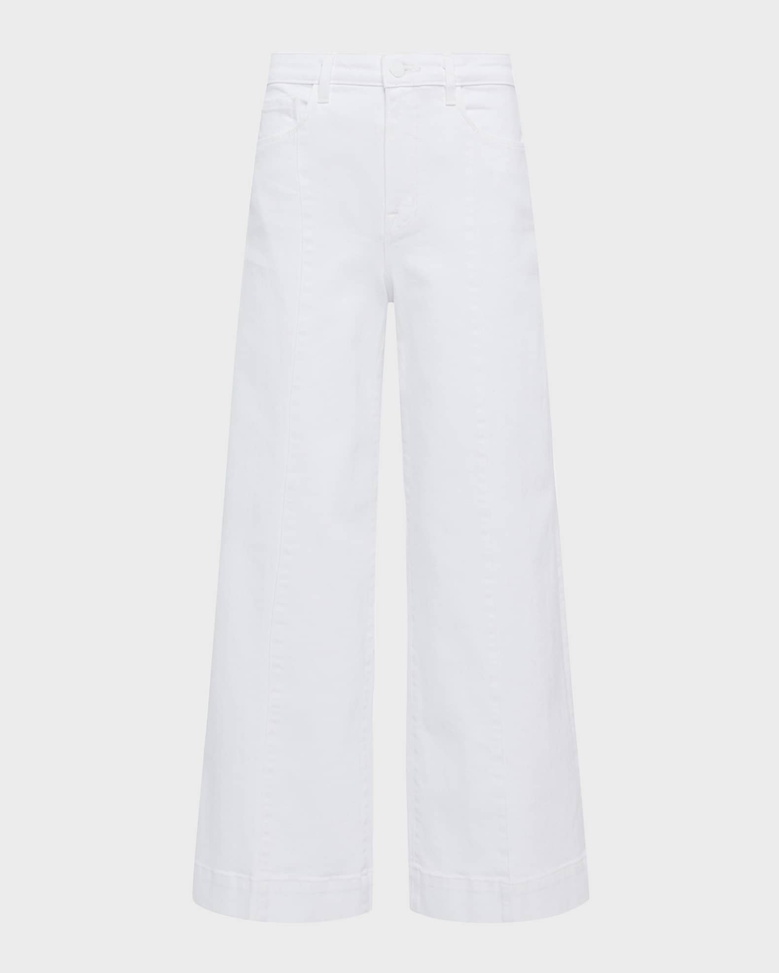L'Agence Houston High Rise Wide Crop Jeans | Neiman Marcus