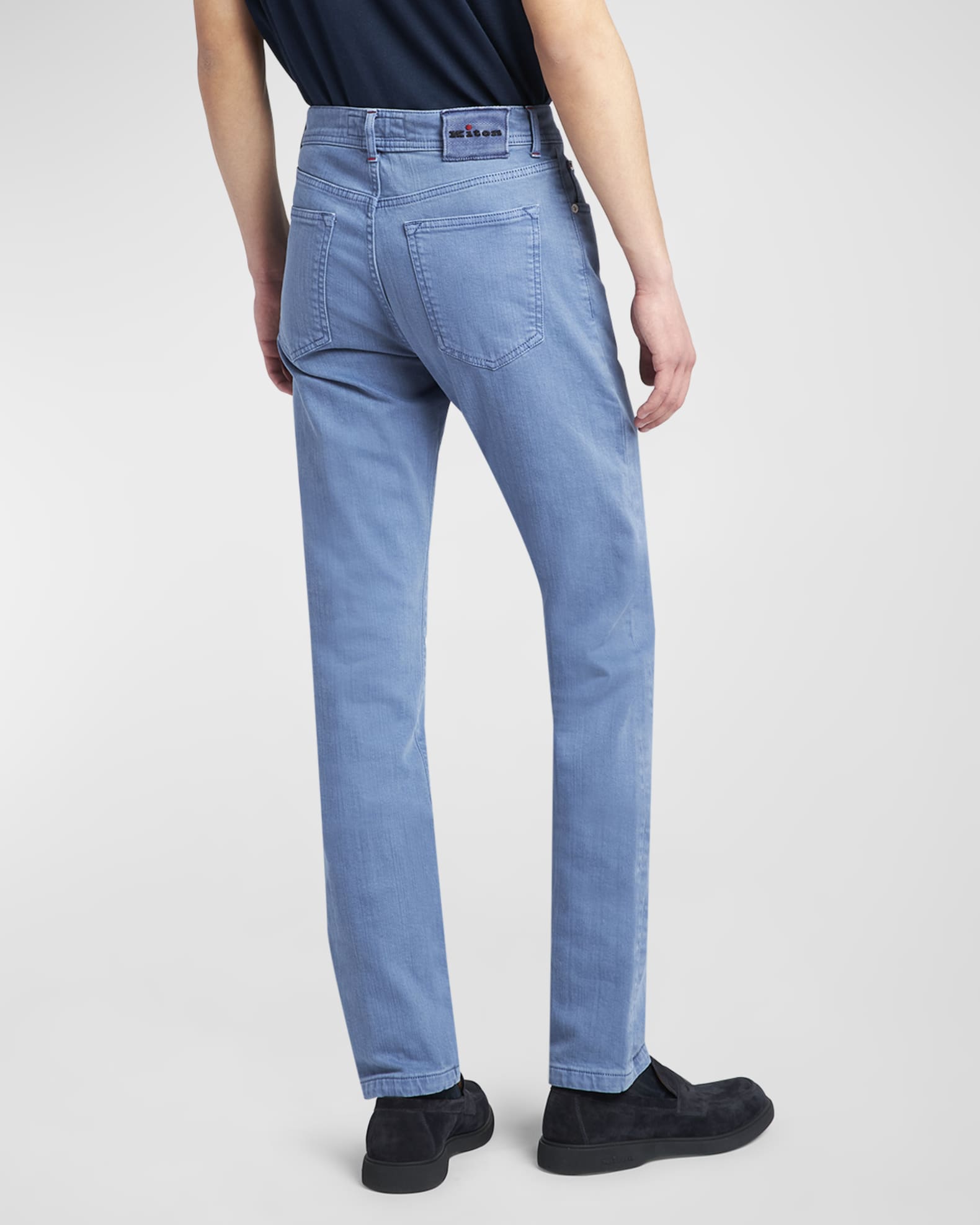Kiton Men's Slim 5Pocket Pants Neiman Marcus