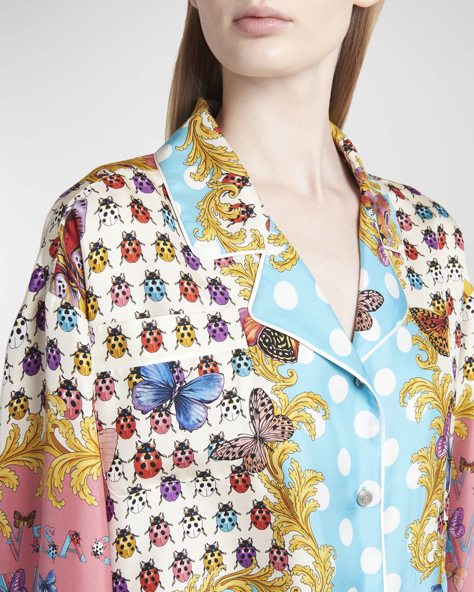 Versace butterfly blazer outlet