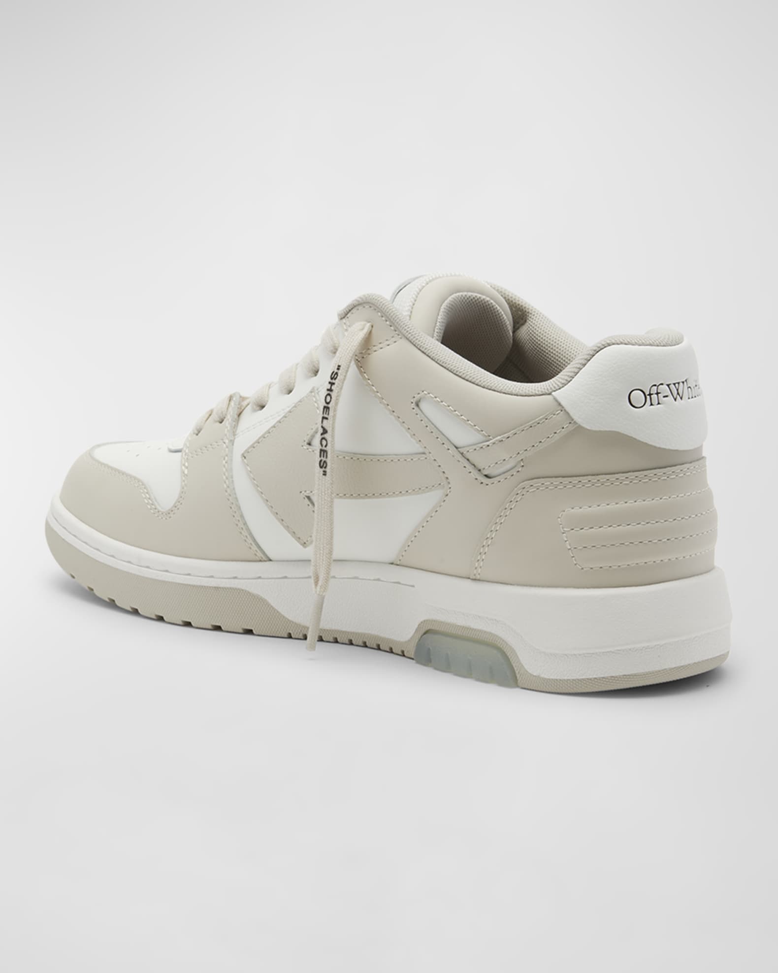 Off-White Out Of Office Arrow Bicolor Sneakers | Neiman Marcus