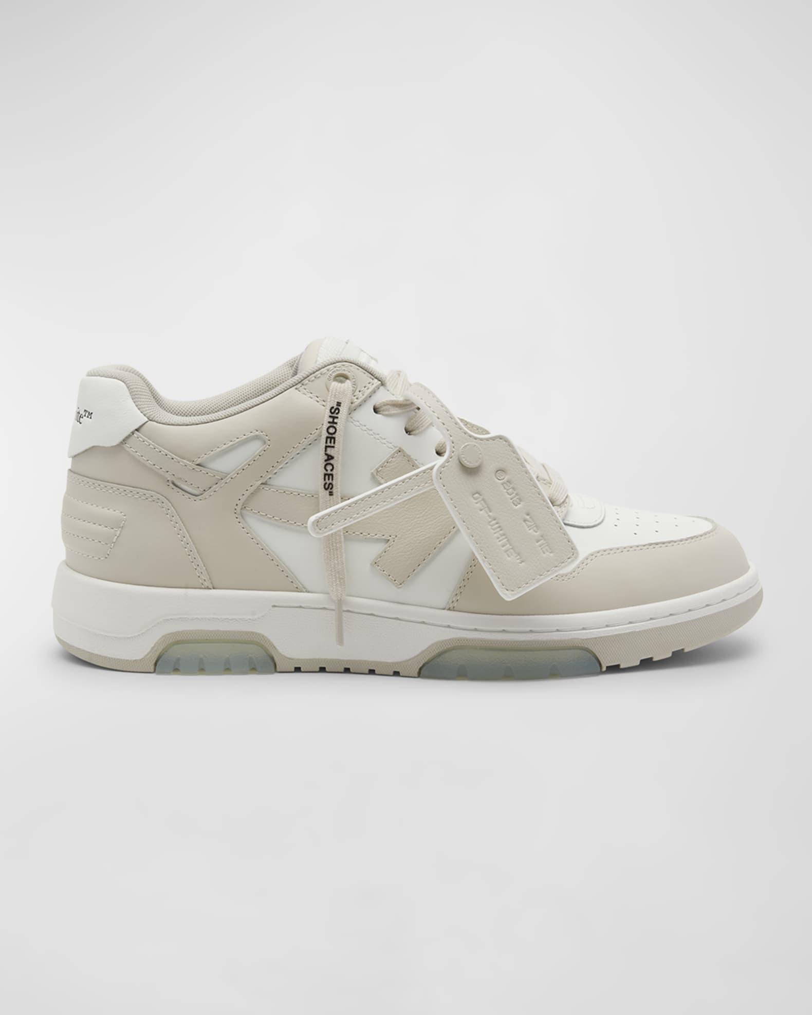 Off-White Out Of Office Arrow Bicolor Sneakers | Neiman Marcus