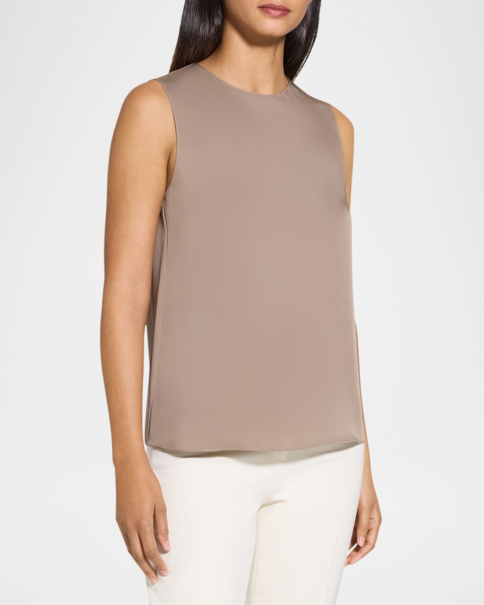 Silk Straight Shell Top 1