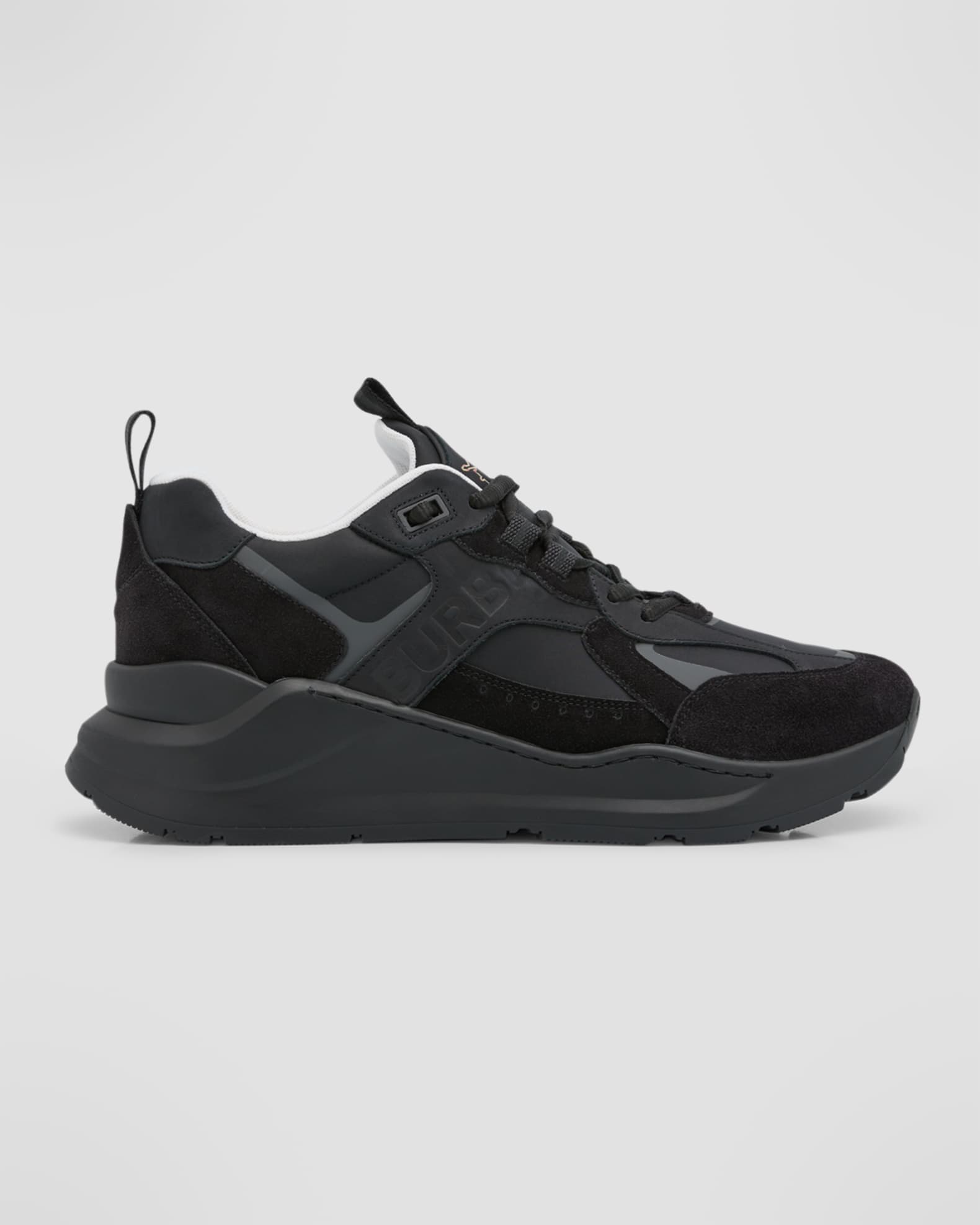 Burberry black hotsell trainers