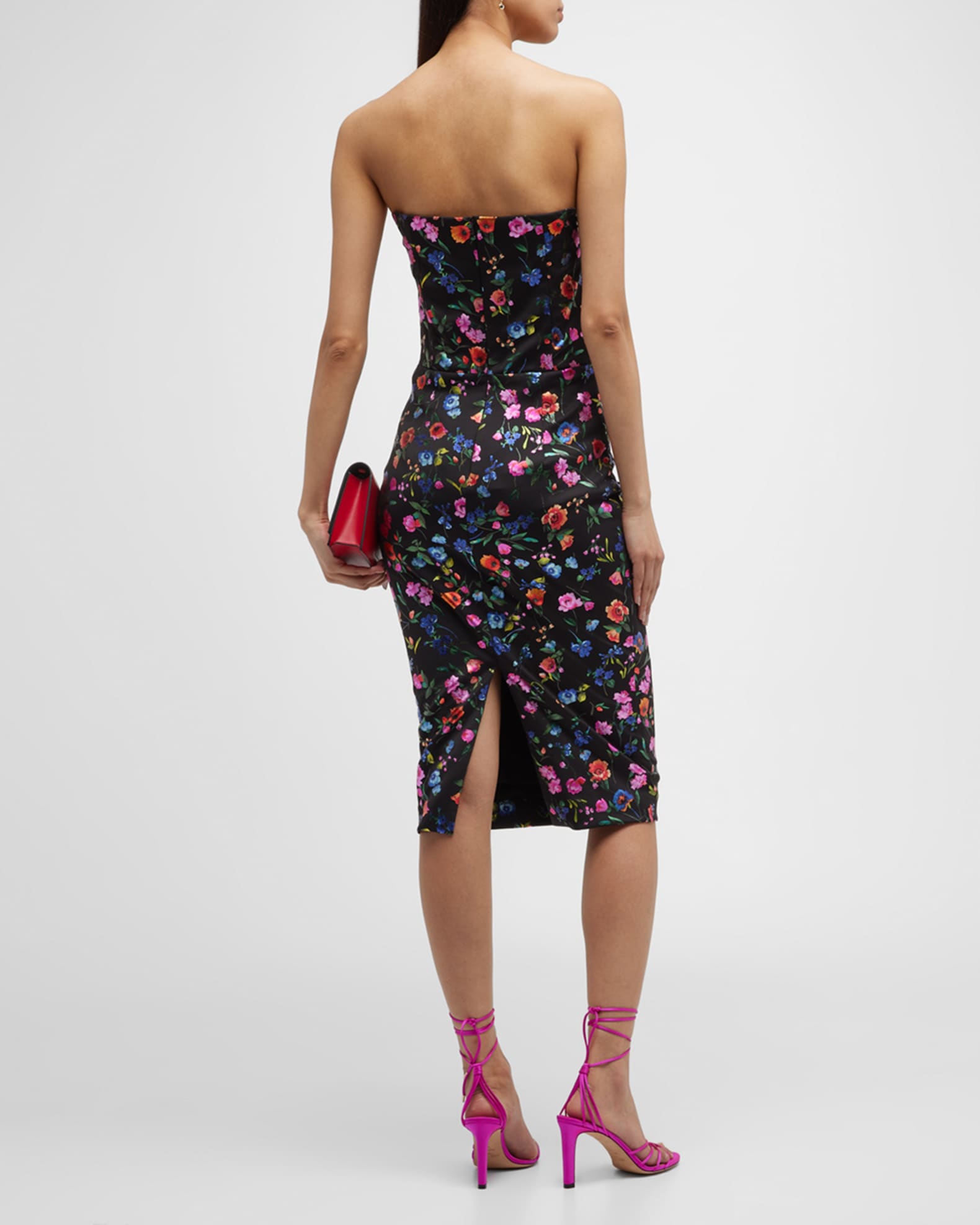Black halo lena dress online