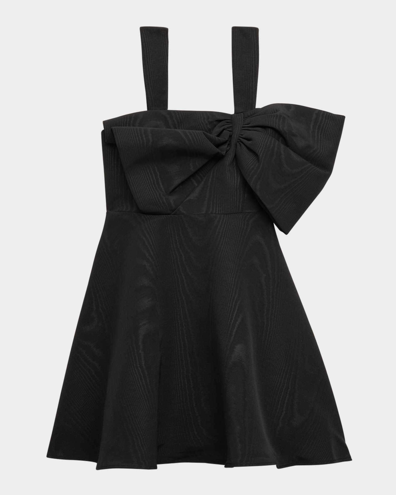 Girl's Stefania Exaggerated Bow Dress, Size 7-14 0