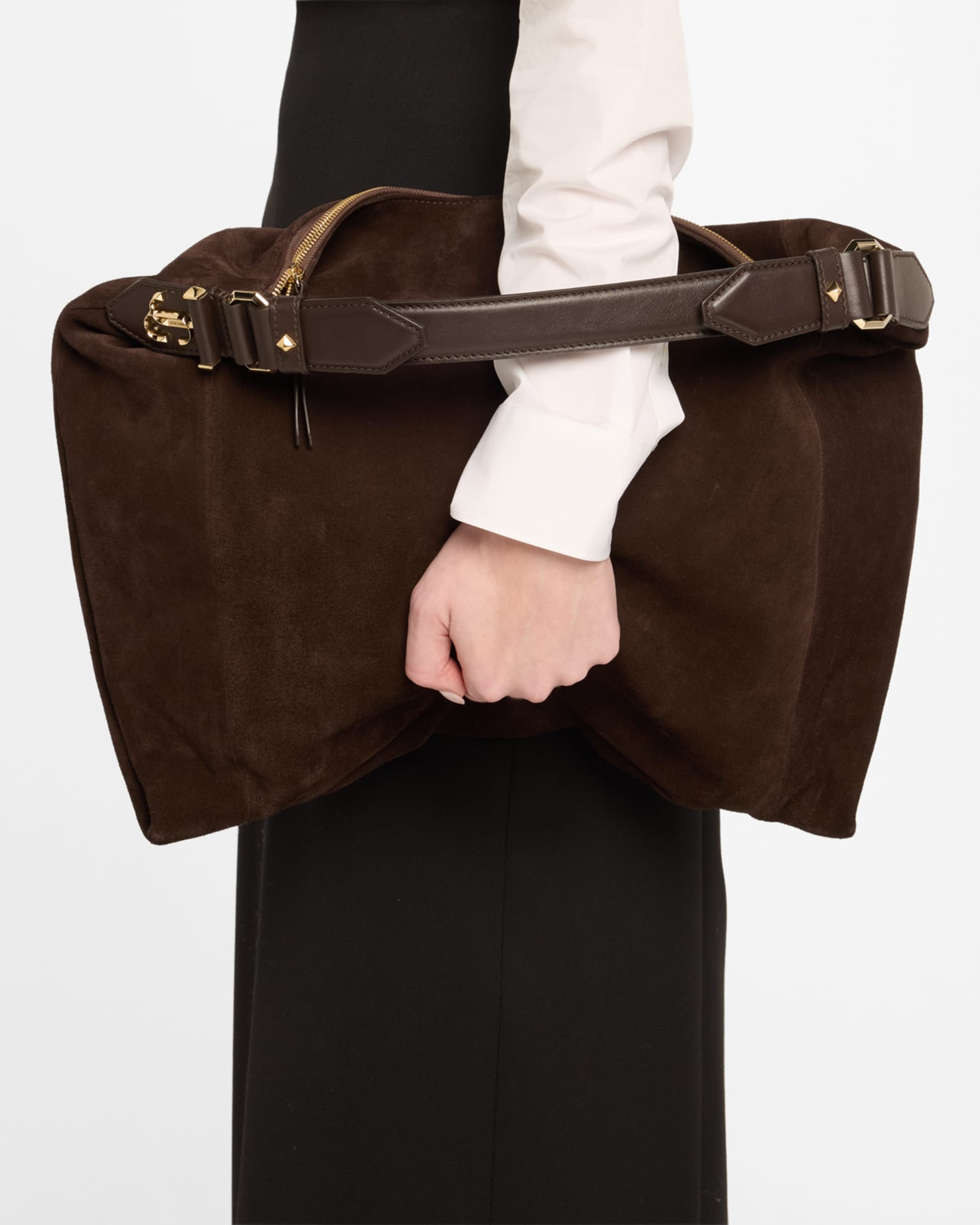 おすすめ☆人気【Jimmy Choo】 Ana Hobo Suede ショルダーバッグ Jimmy Choo Ana Suede Hobo Bag | Saks Fifth Avenue