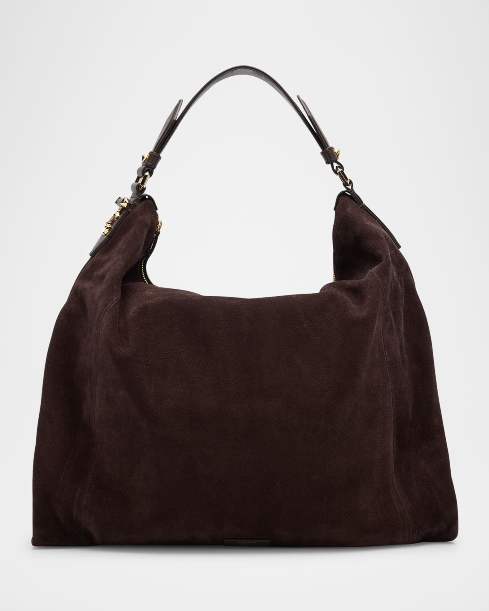 Jimmy Choo Ana Small Suede Hobo Bag Neiman Marcus