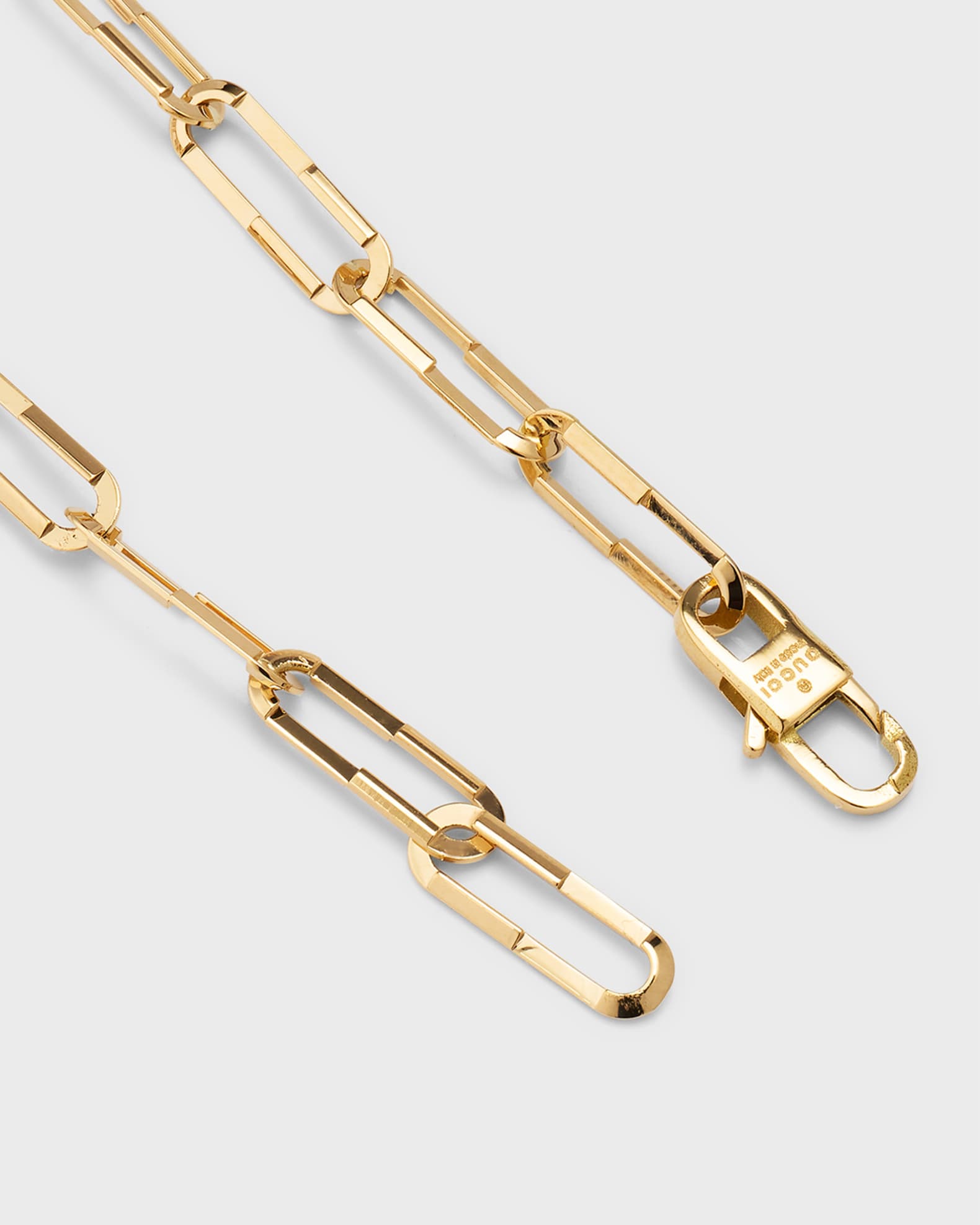 Gucci Link to Love Necklace in 18K Yellow Gold, 27.5
