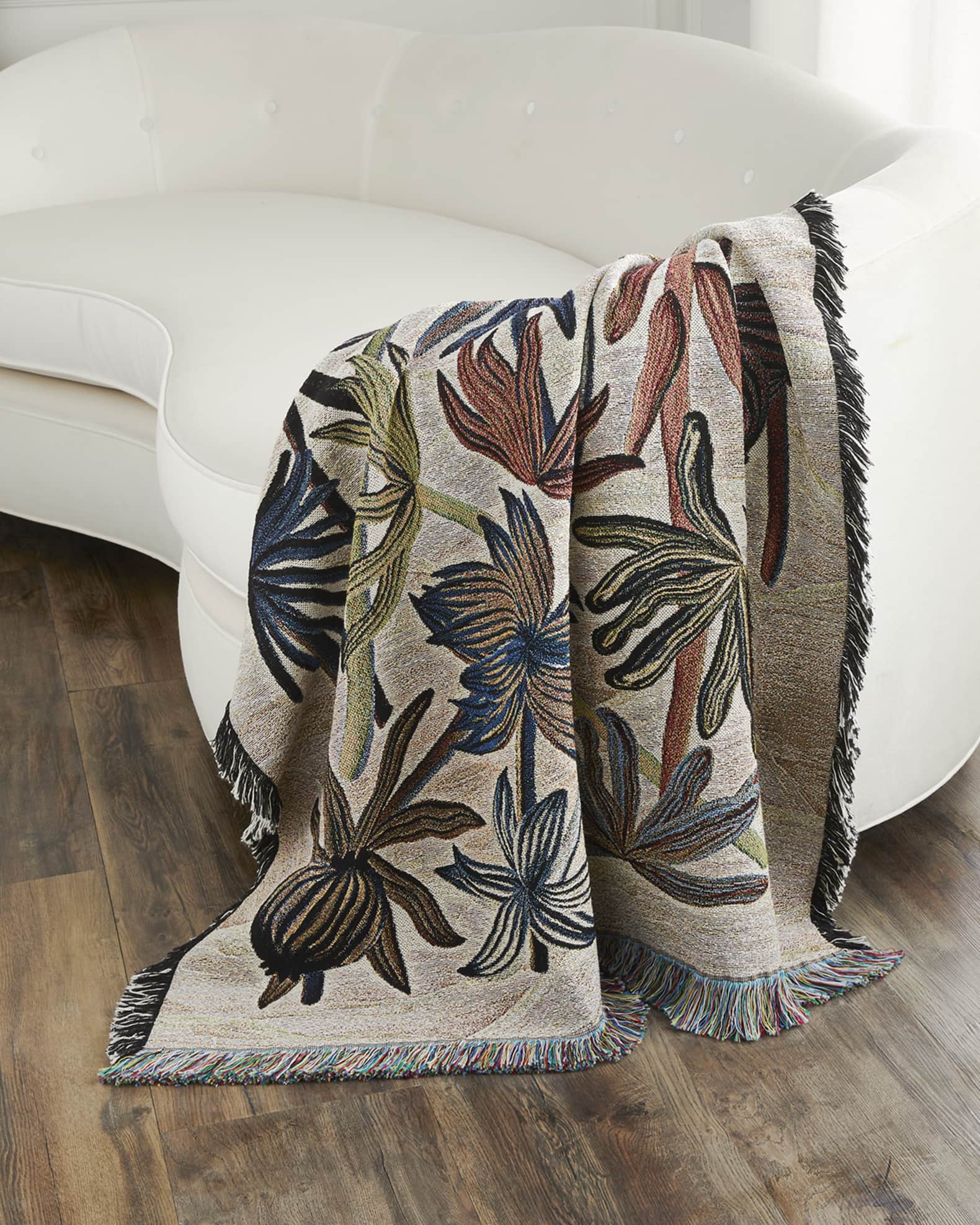 Guatiza Peche Throw Blanket  0