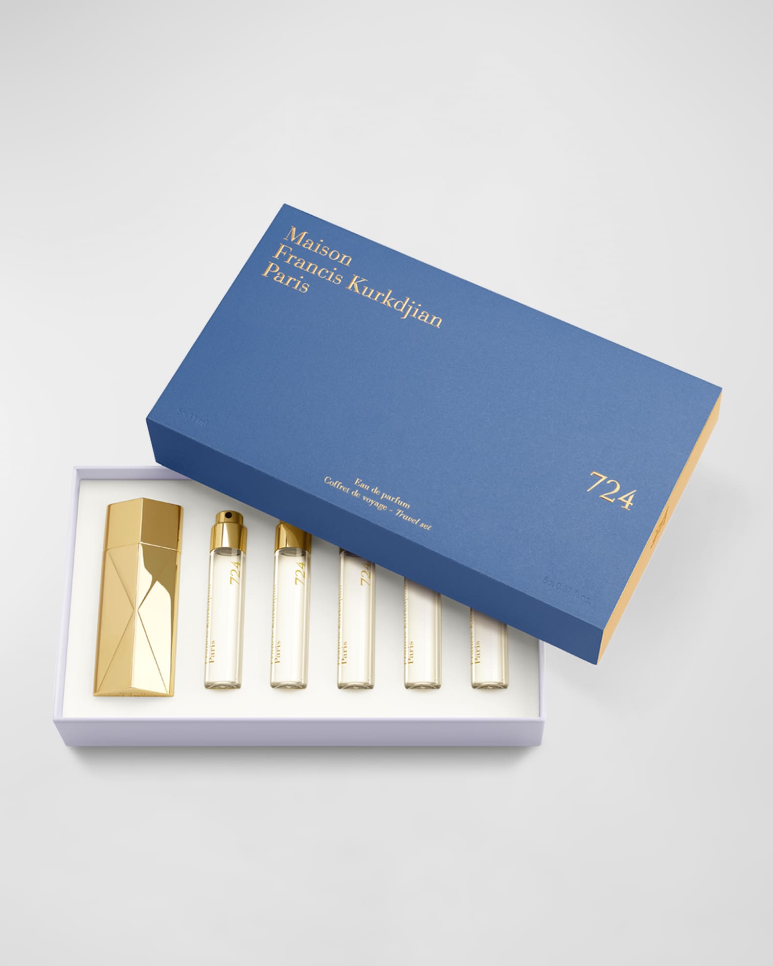 724 Eau de Parfum Travel Set with Refills, 0.37 oz. 0