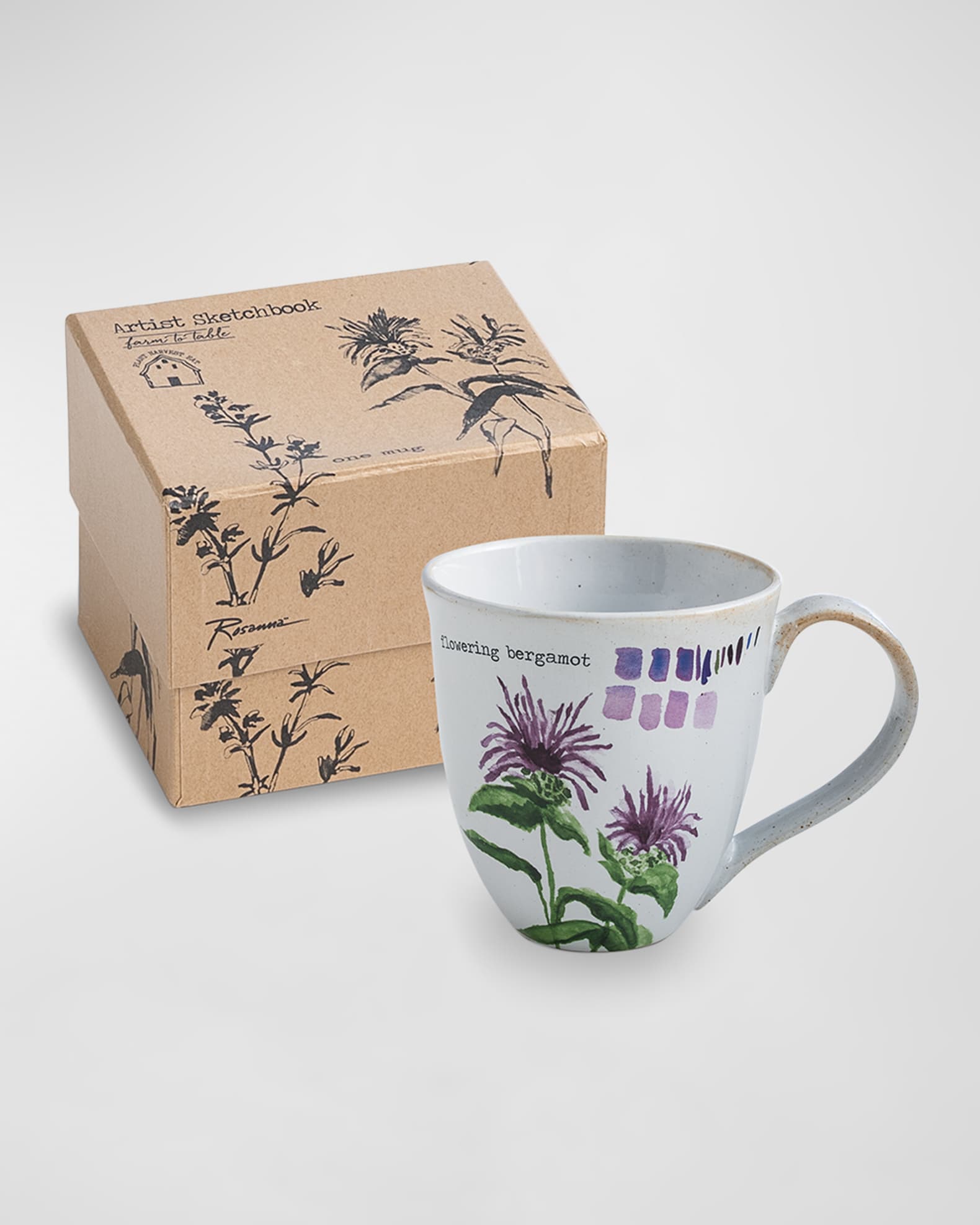 Rosanna Farm to Table Bergamot Mugs - Set of 4