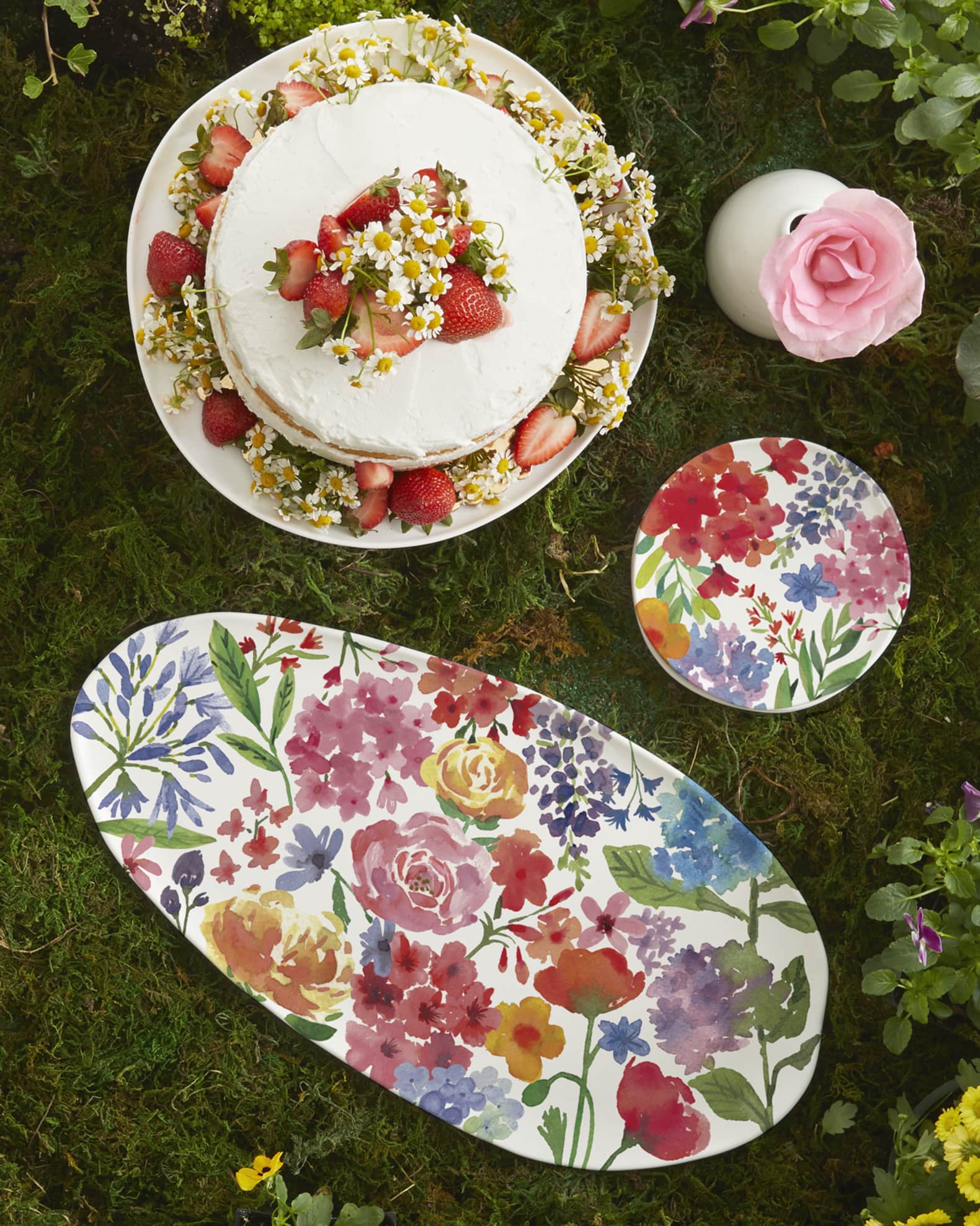 Rosanna Nature's Table Appetizer Plates 6" Set of 12 Neiman Marcus