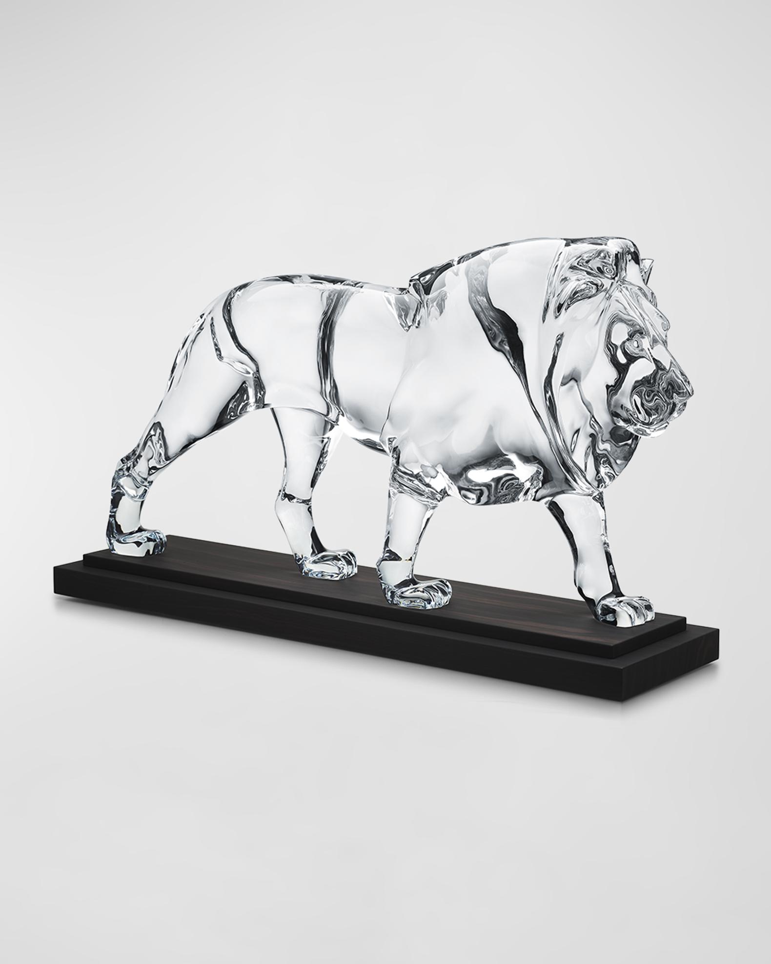 Baccarat Cecil Lion Crystal Figurine, Limited Edition | Neiman Marcus