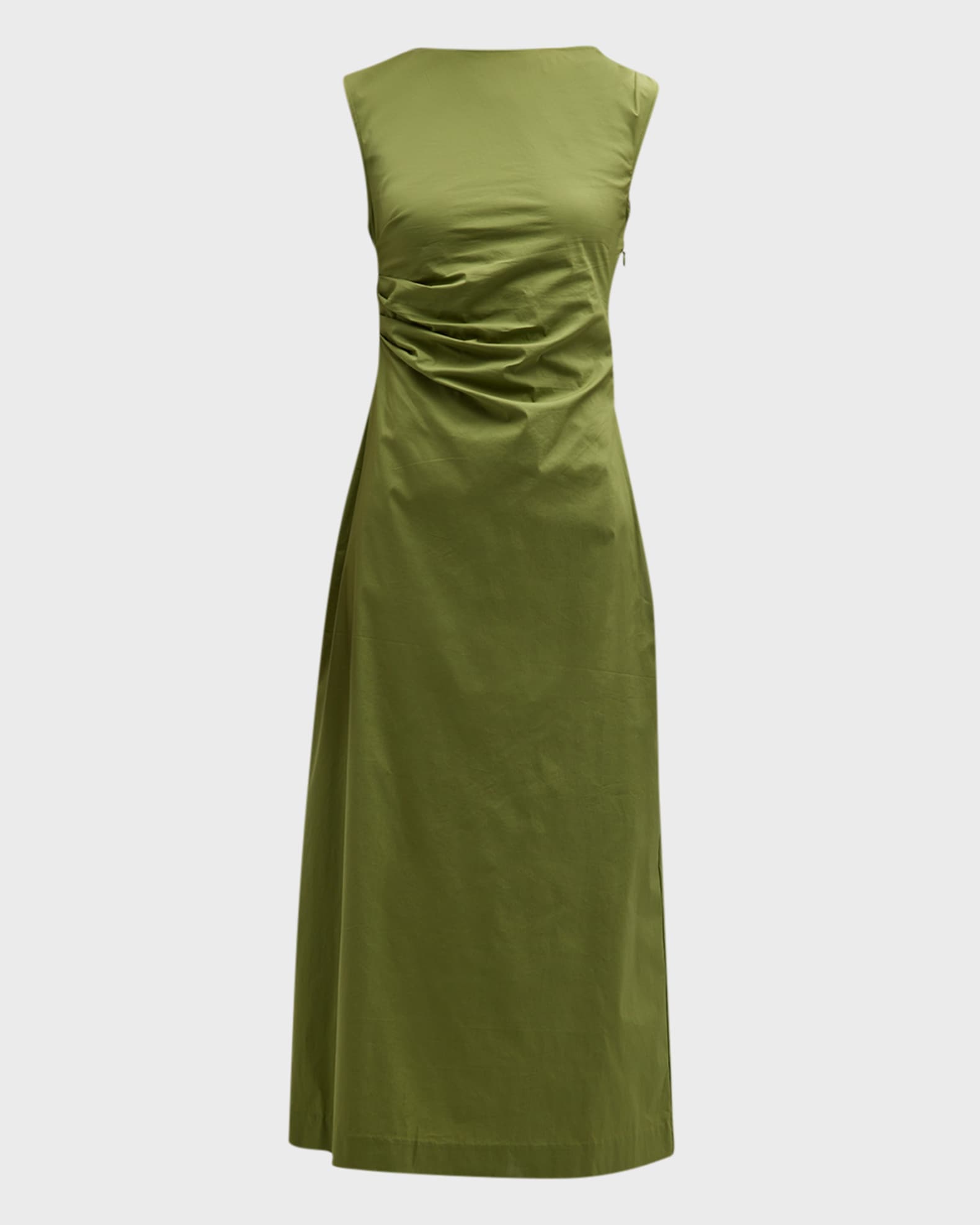 Wynn Hamlyn Monica High Neck Gathered A Line Maxi Dress Neiman