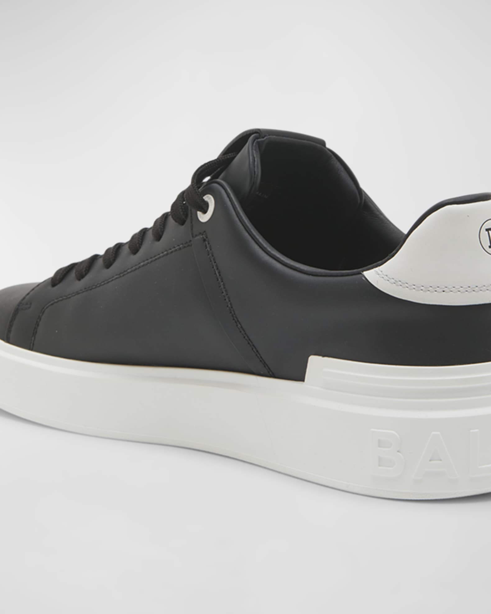 Balmain Men #39 s B Court Logo Low Top Sneakers Neiman Marcus