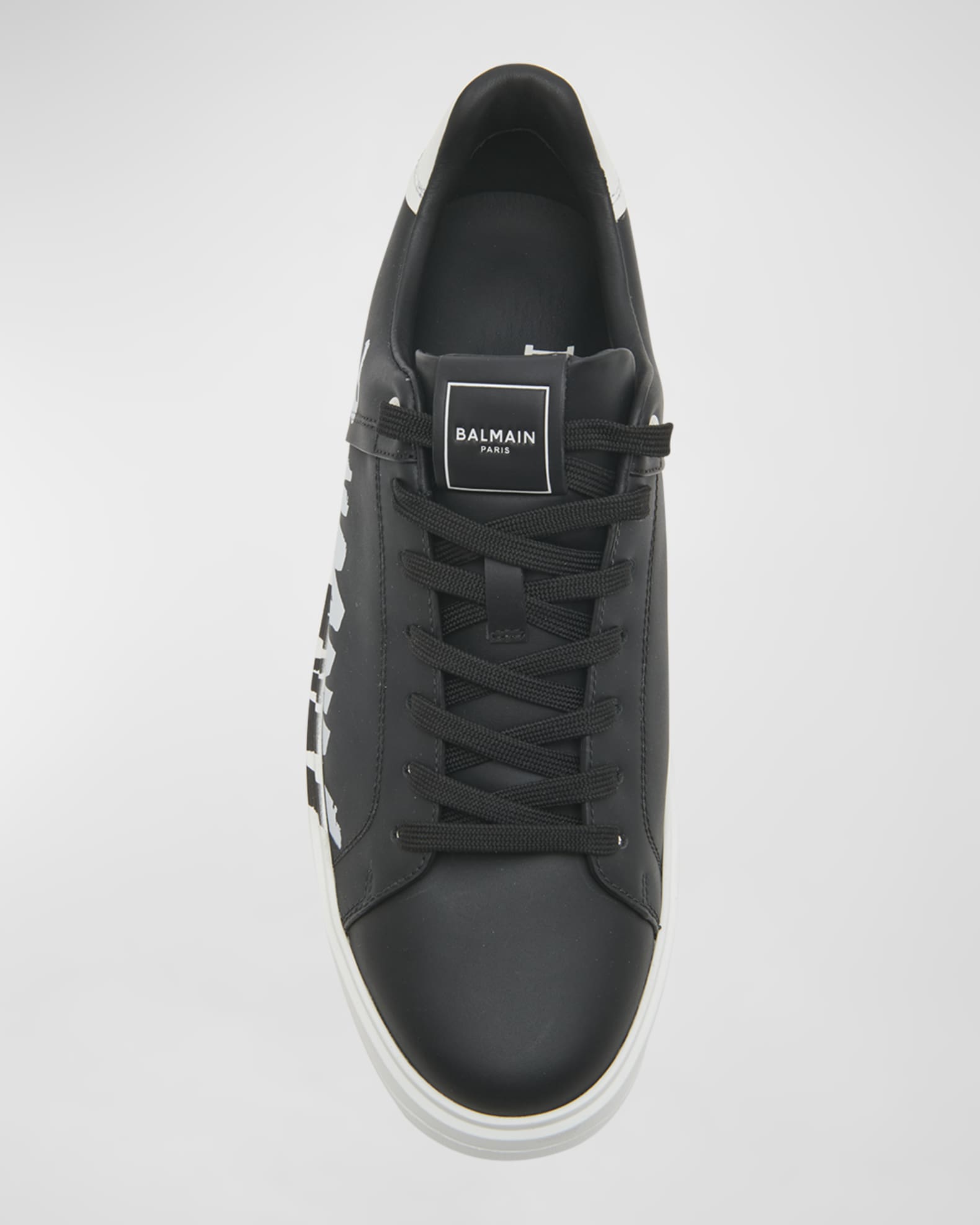 Balmain Men #39 s B Court Logo Low Top Sneakers Neiman Marcus