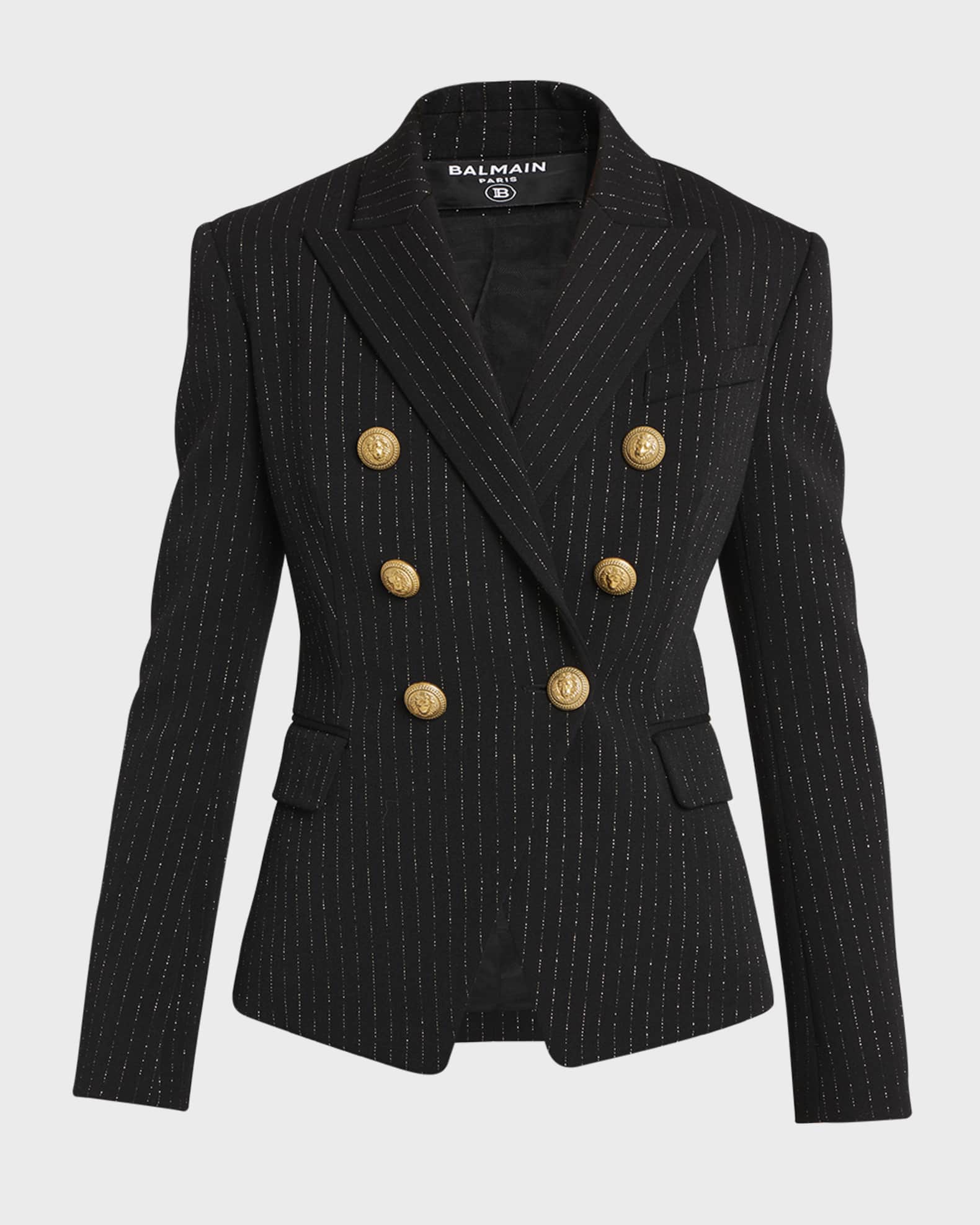 Striped Lurex 3-Piece Suit | Neiman Marcus