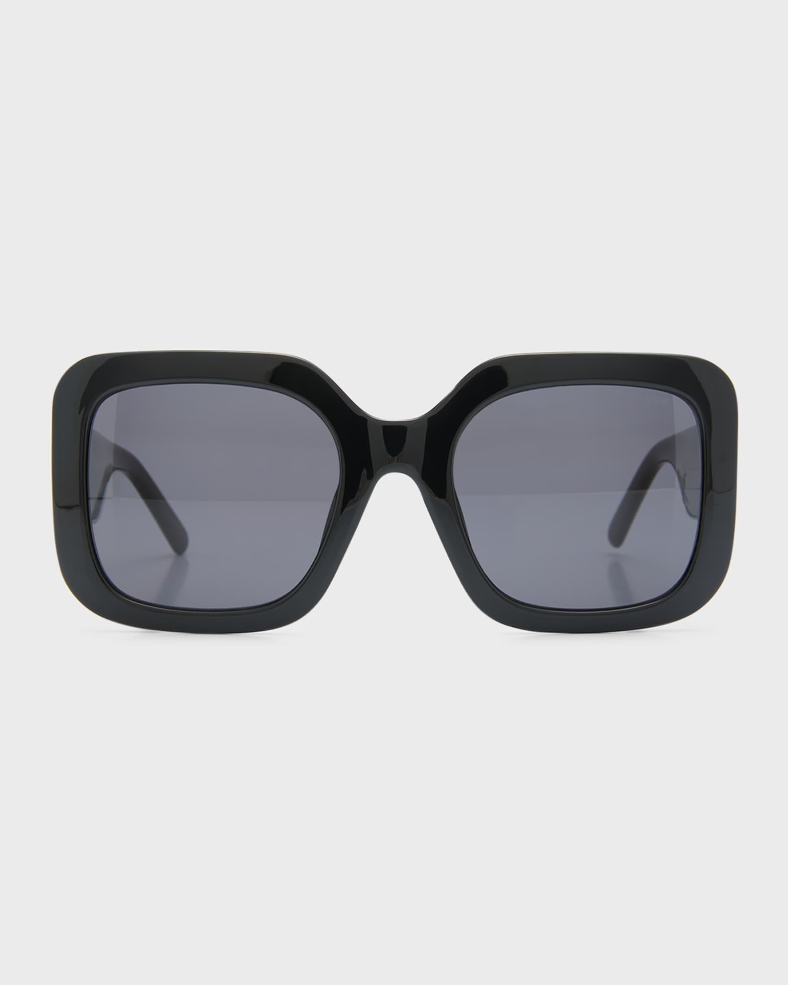 Marc Jacobs スクエアフレムサンクラス MARC28S TWC Marc Jacobs J Marc Logo Square Acetate Sunglasses | Neiman