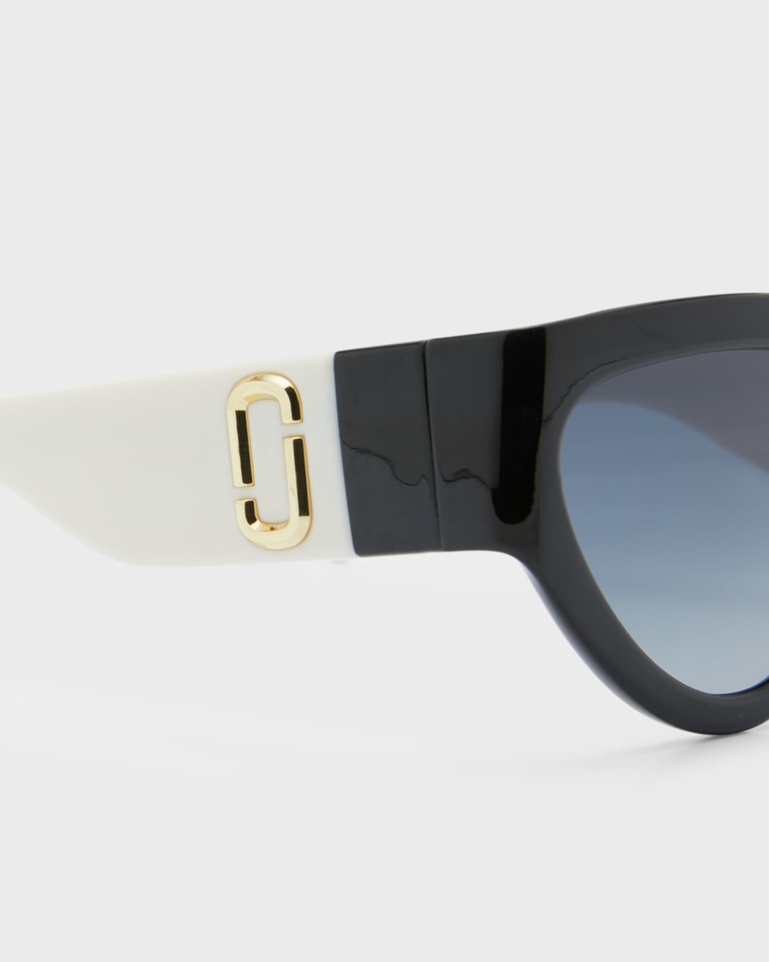 Marc Jacobs J Marc Logo Plastic Cat-Eye Sunglasses | Neiman