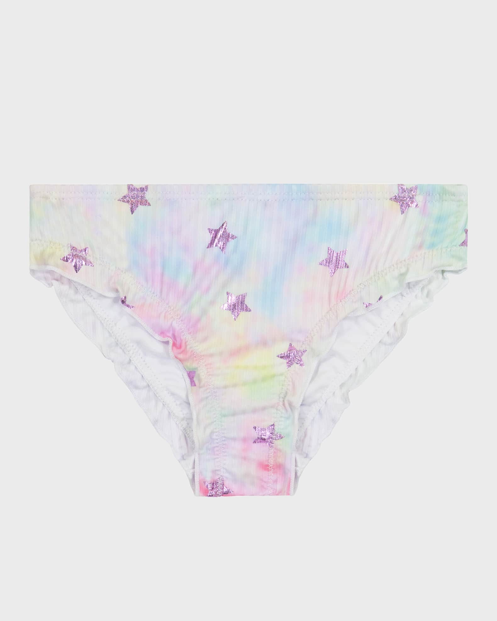 Tie Dye Star Print 2Pc Swim Set main image 0