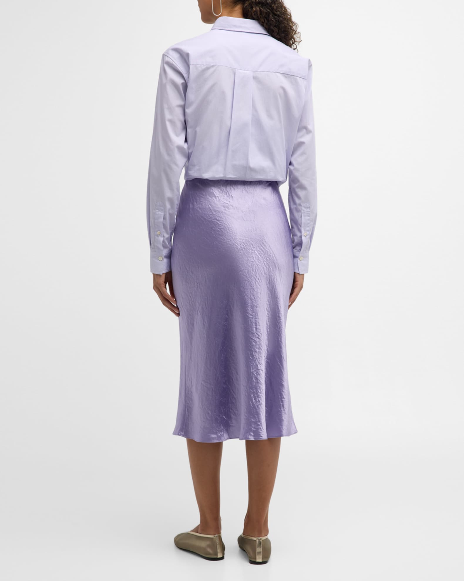 Satin Slip Skirt main image 1