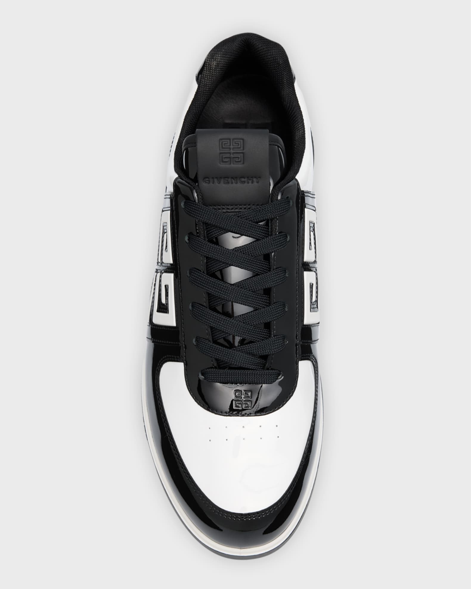 Men's G4 Patent Leather Low-Top Sneakers
